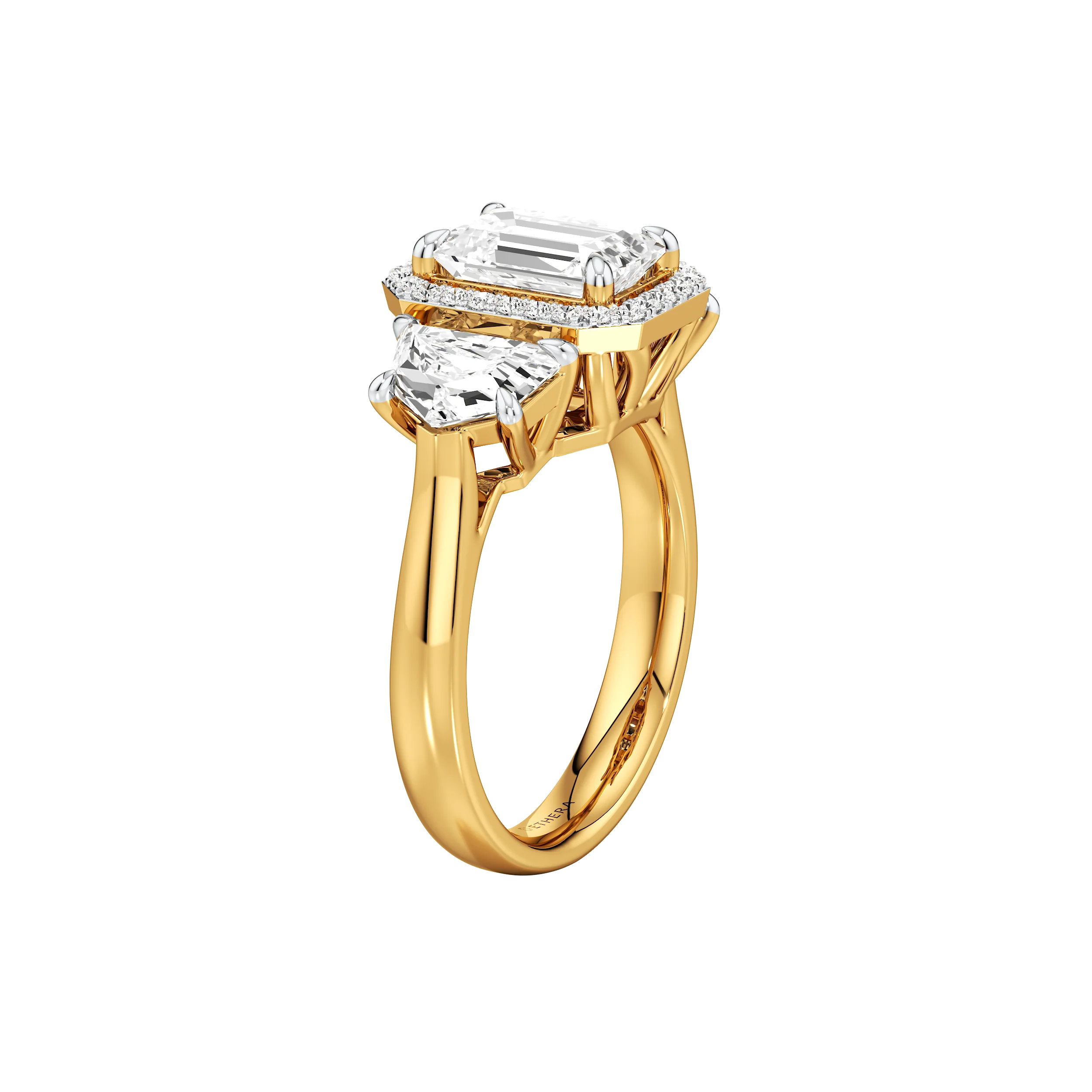 Past, Present , Future 3 Stone Ring 5