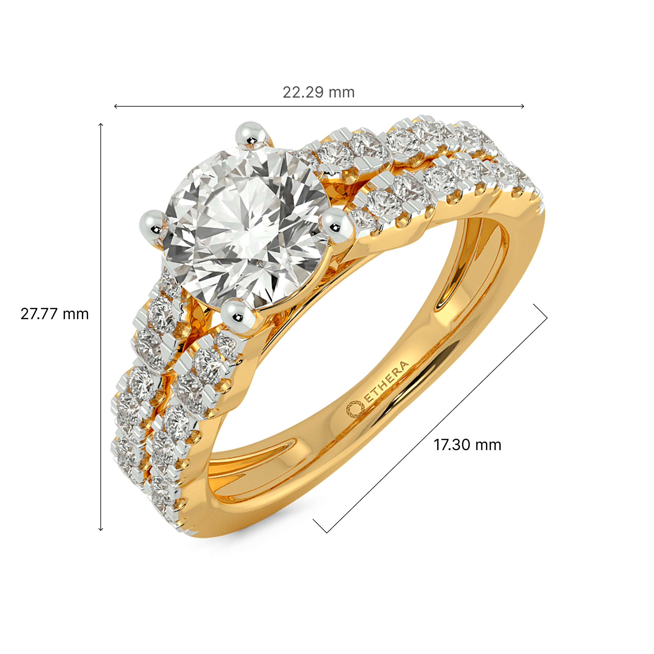 True Love Solitaire Ring 6
