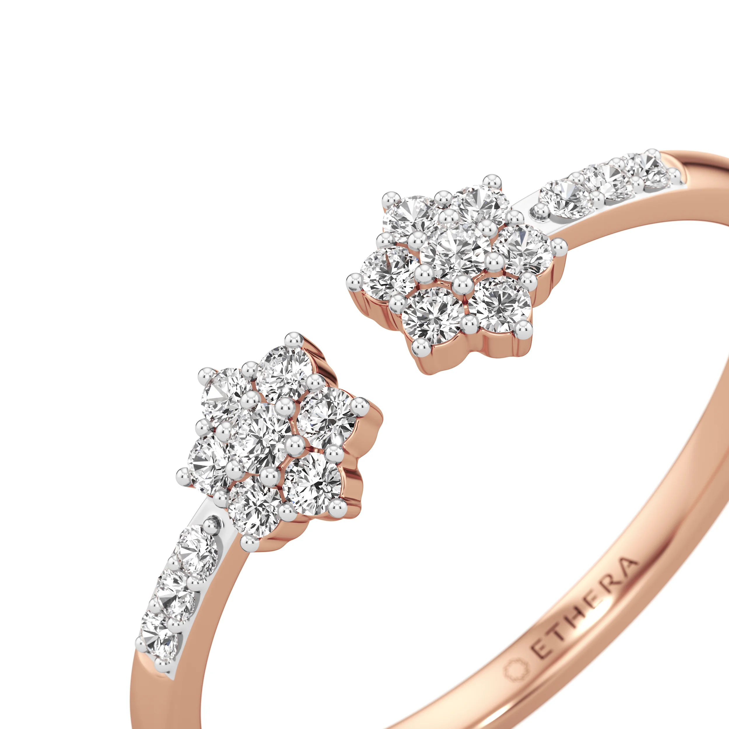 Twin Starlight Ring 12