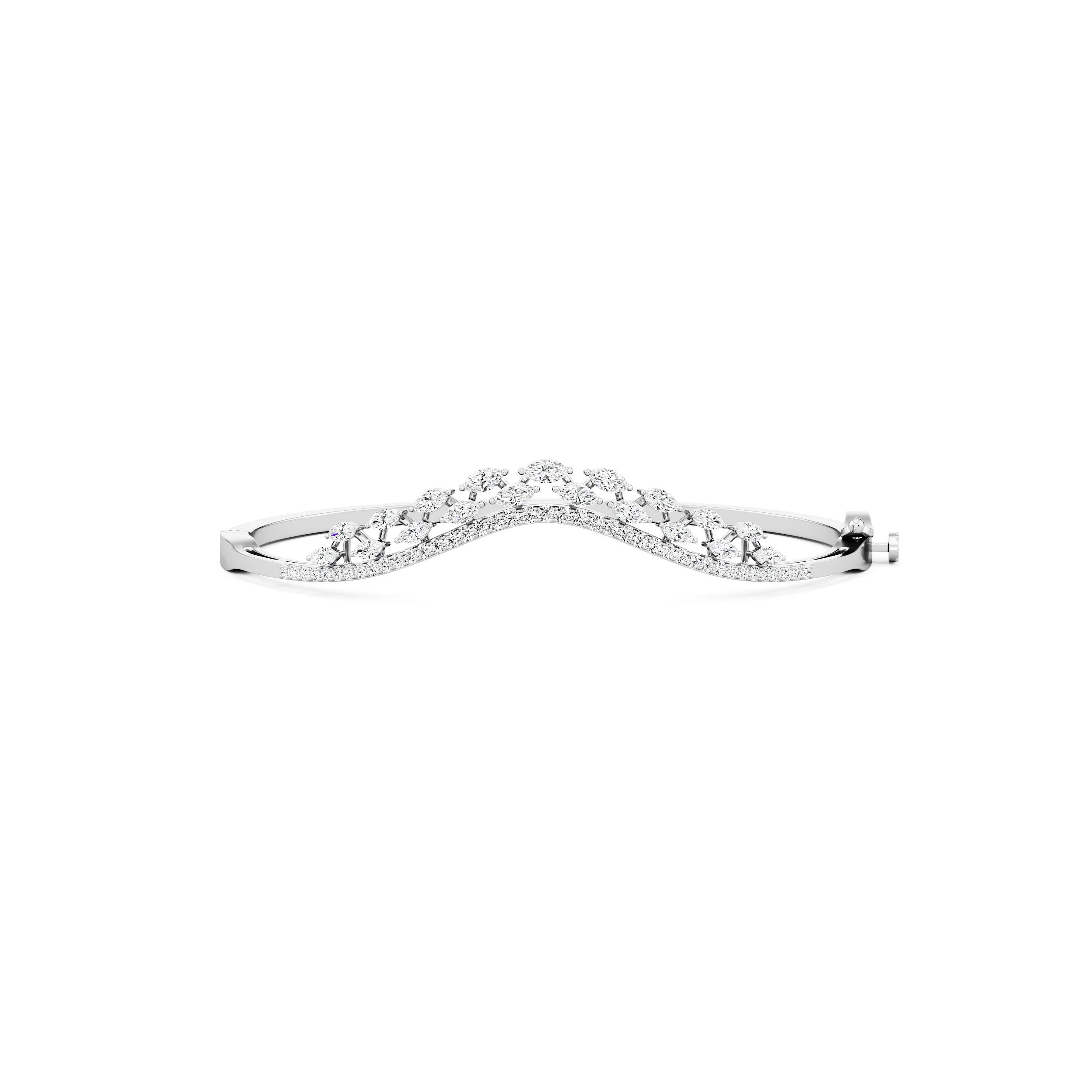 Luxe Ethera Oval Bangle 4