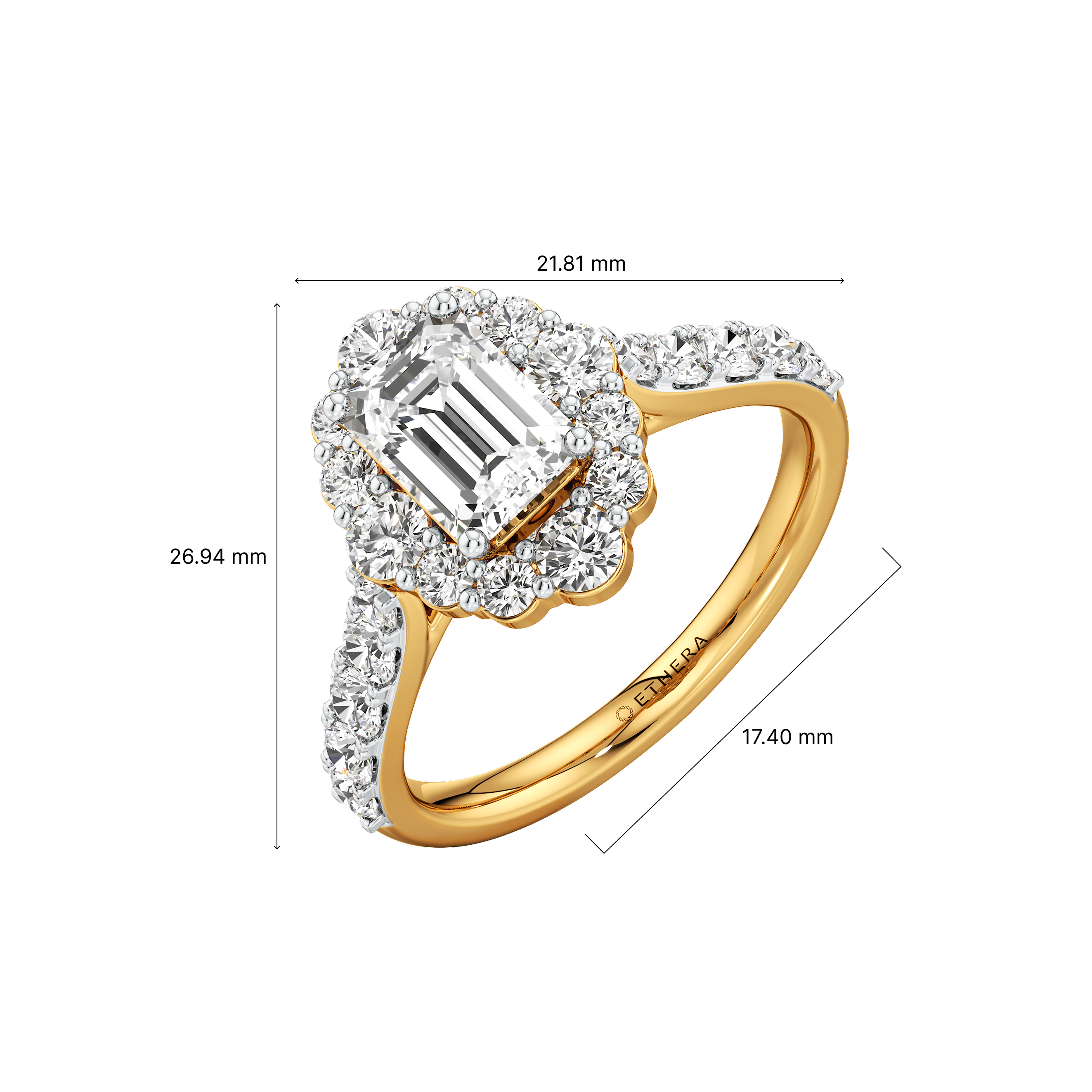 Royal Aura Solitaire Ring 6
