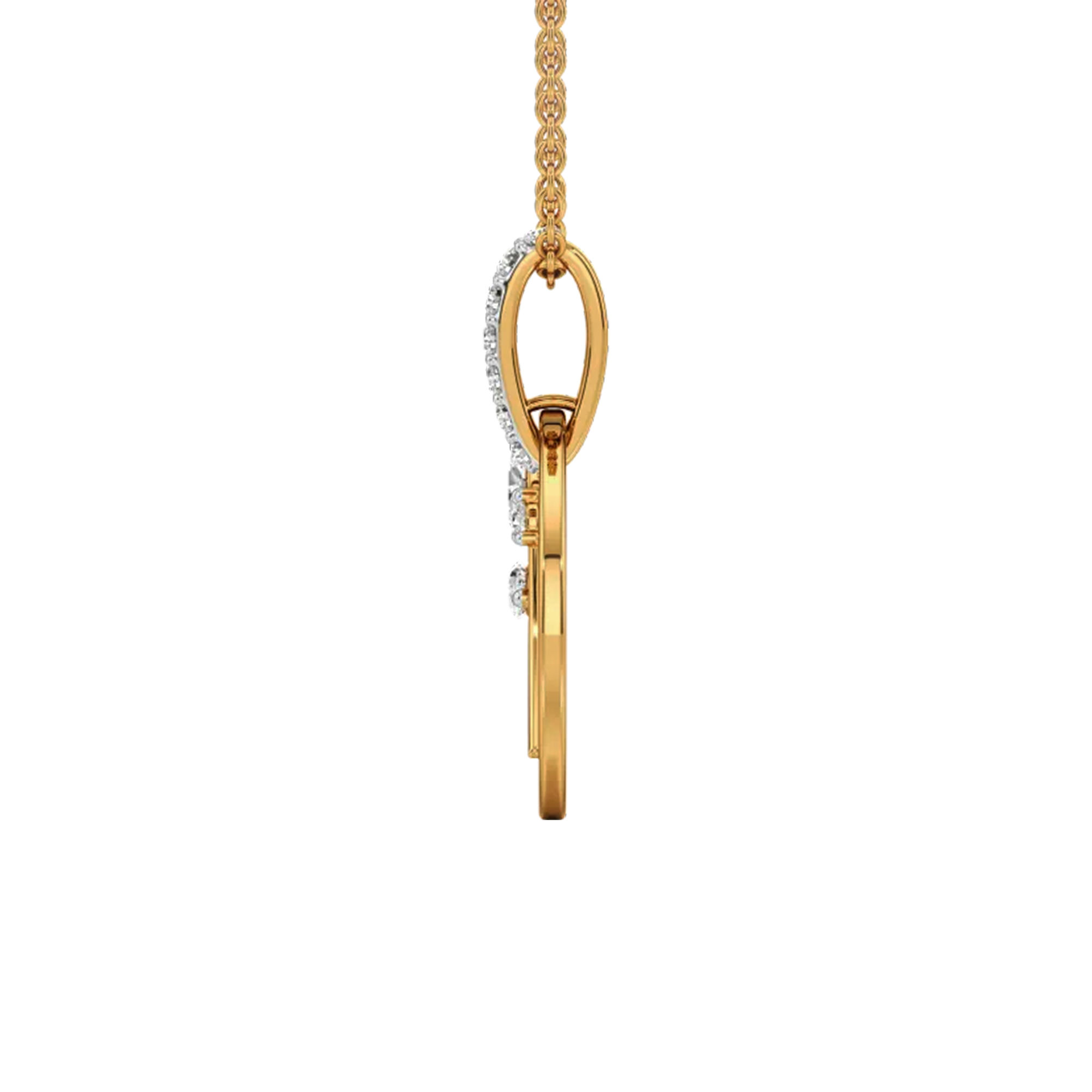 Bloom Disc Pendant 3