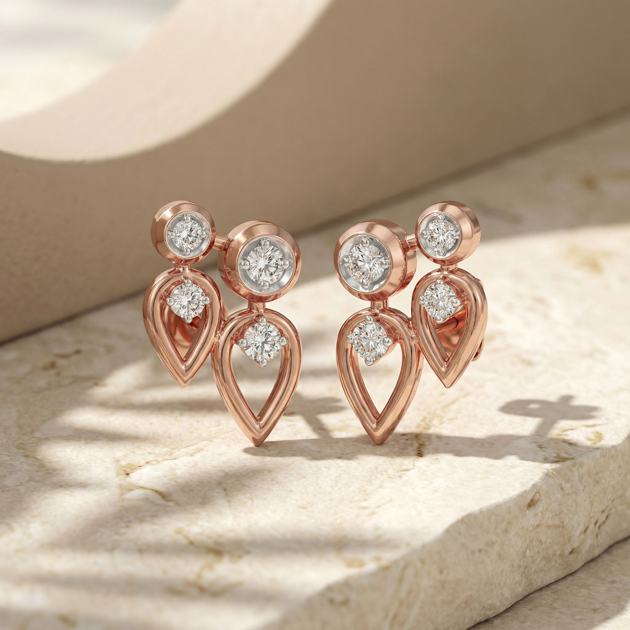 Dewdrop Duo Earrings 2
