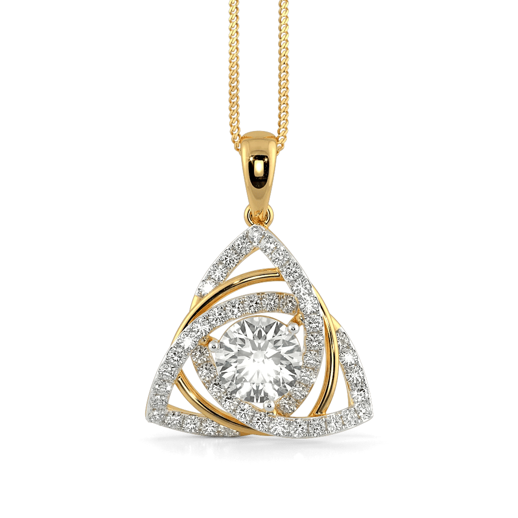 Orbitra Pendant with Chain 2