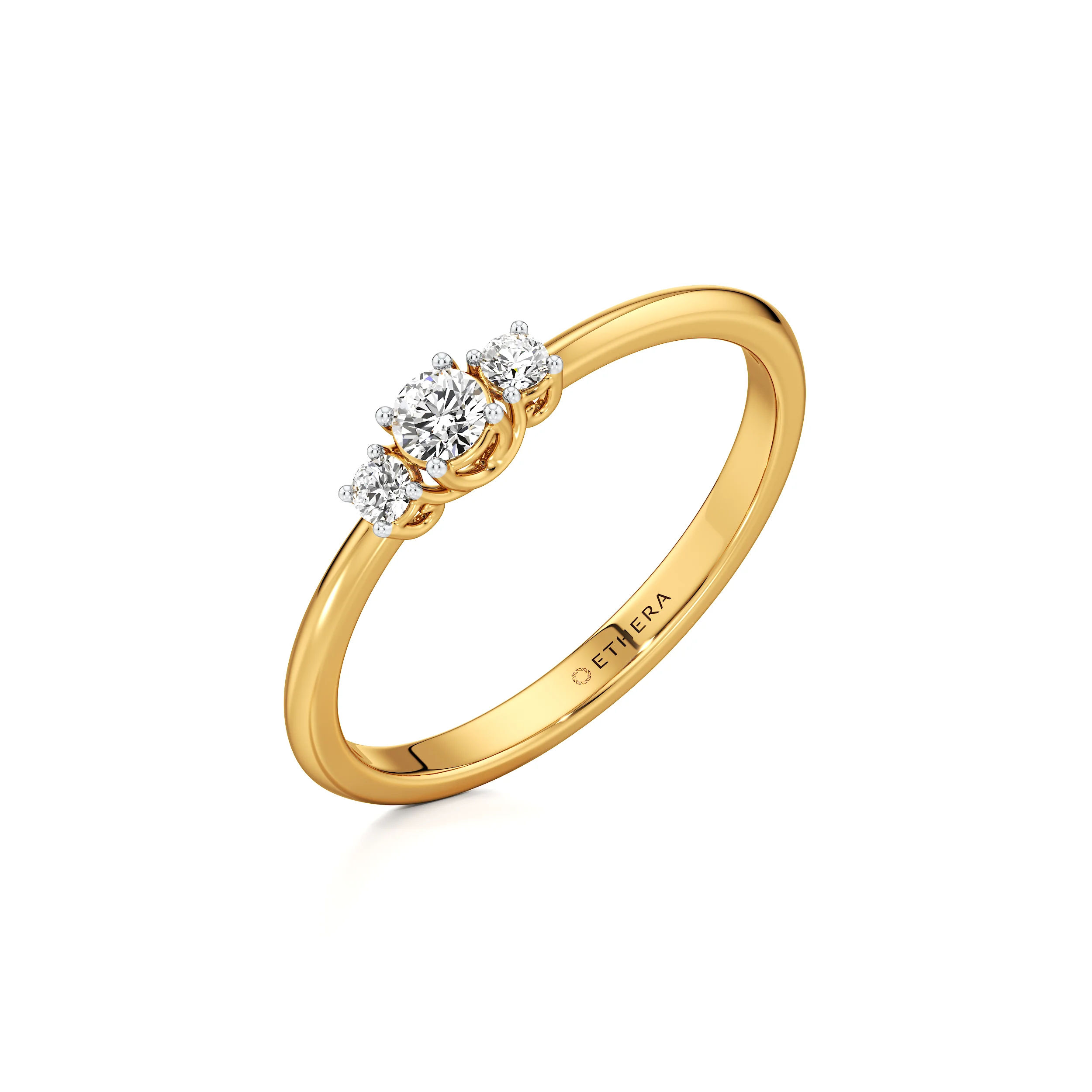Trinity Spark Ring