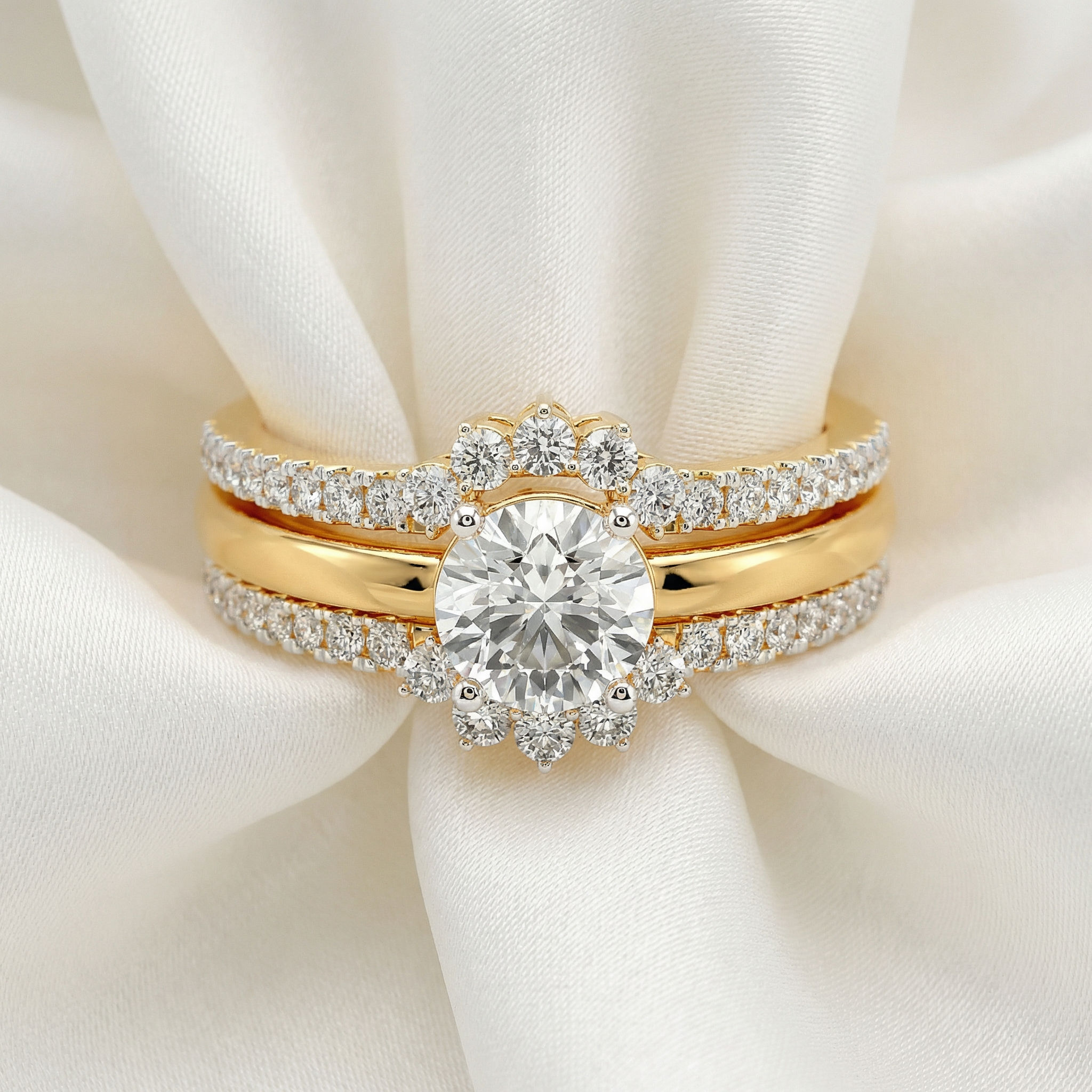Picture Perfect Bridal Set Ring 3