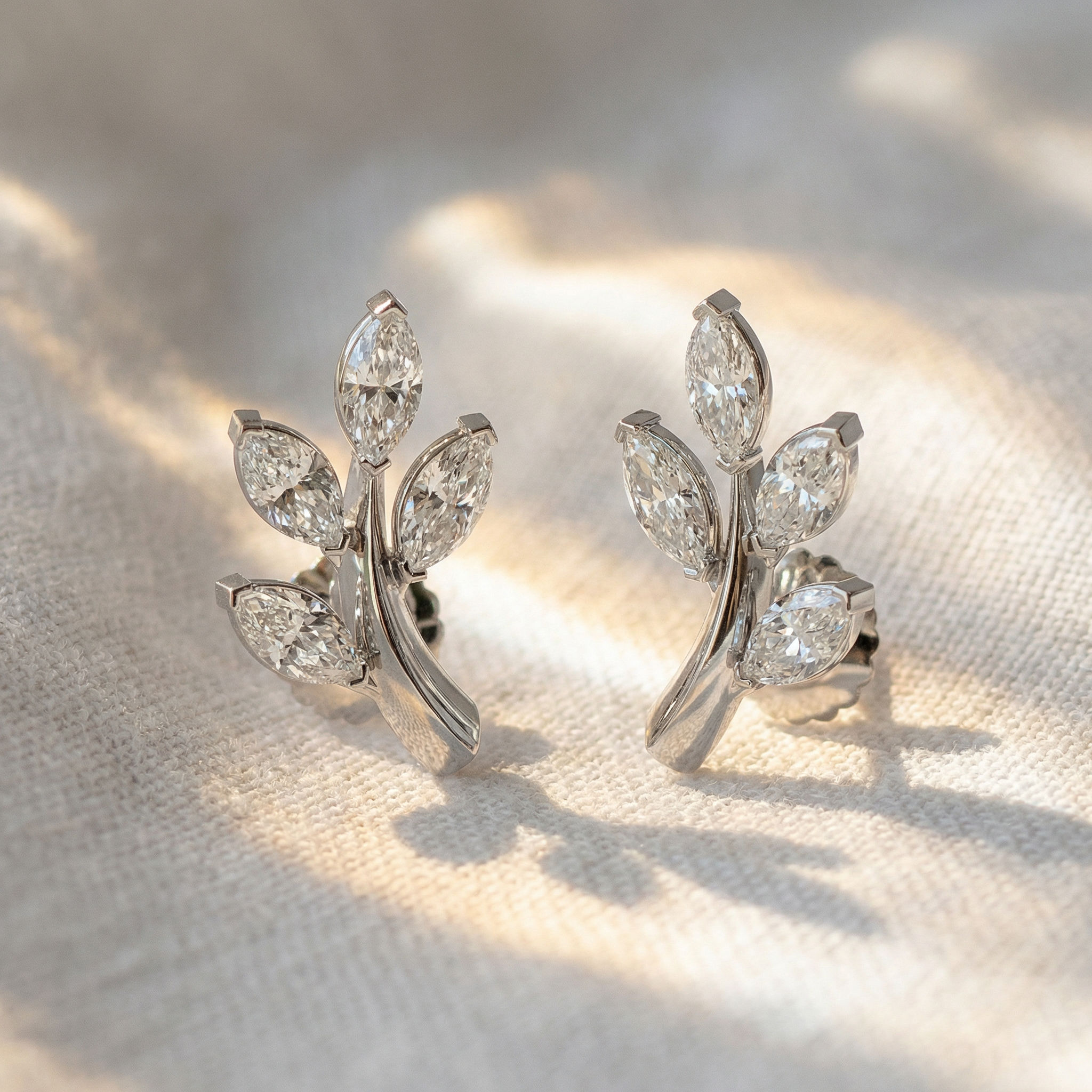 Leafy Lush Stud Earrings 2