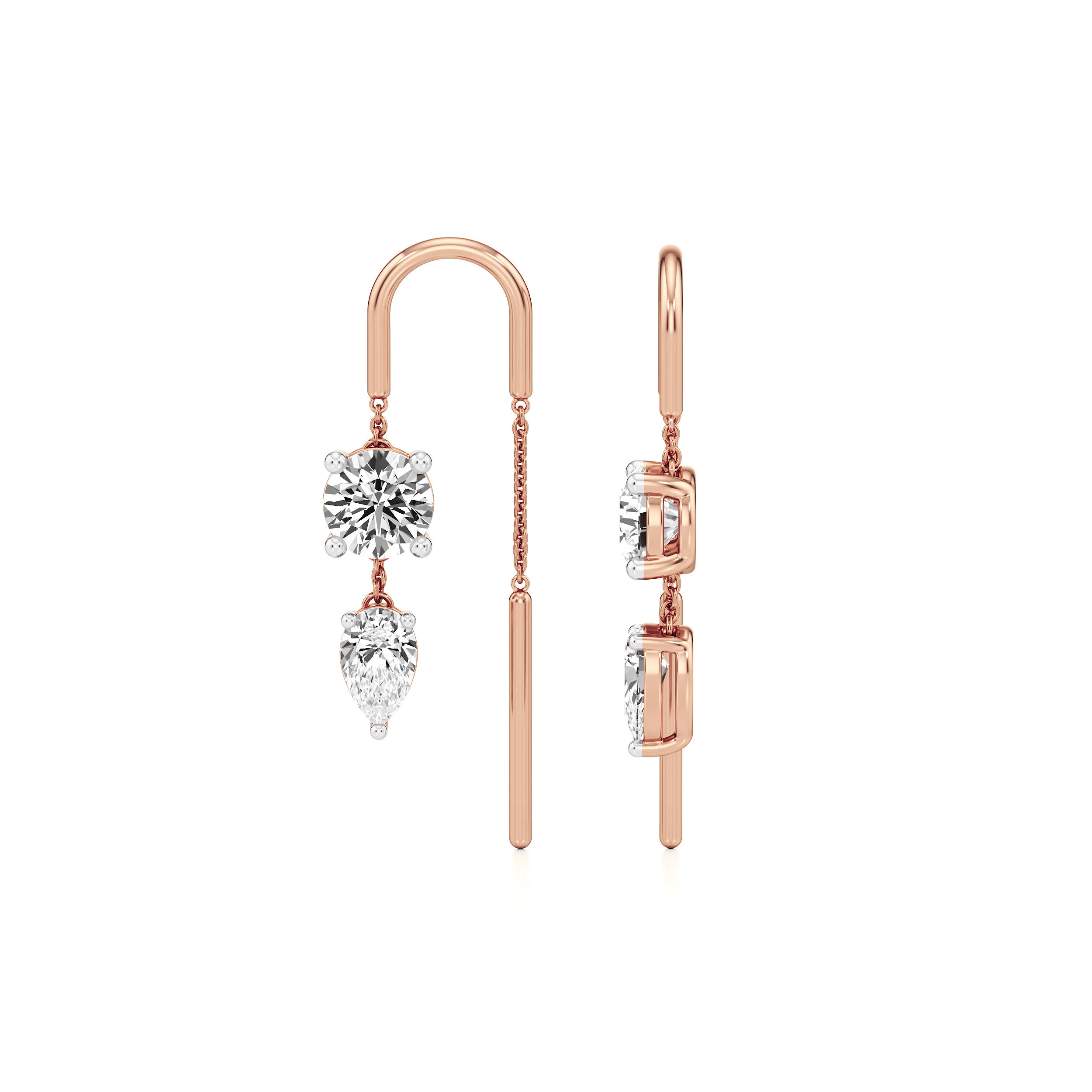 The Lyria Threader Earrings 7