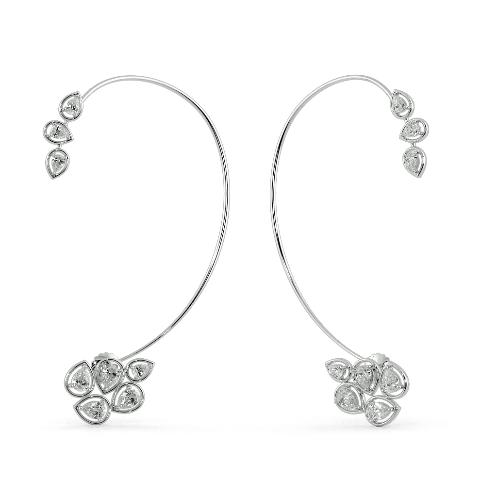 Orbit Bloom Earcuffs