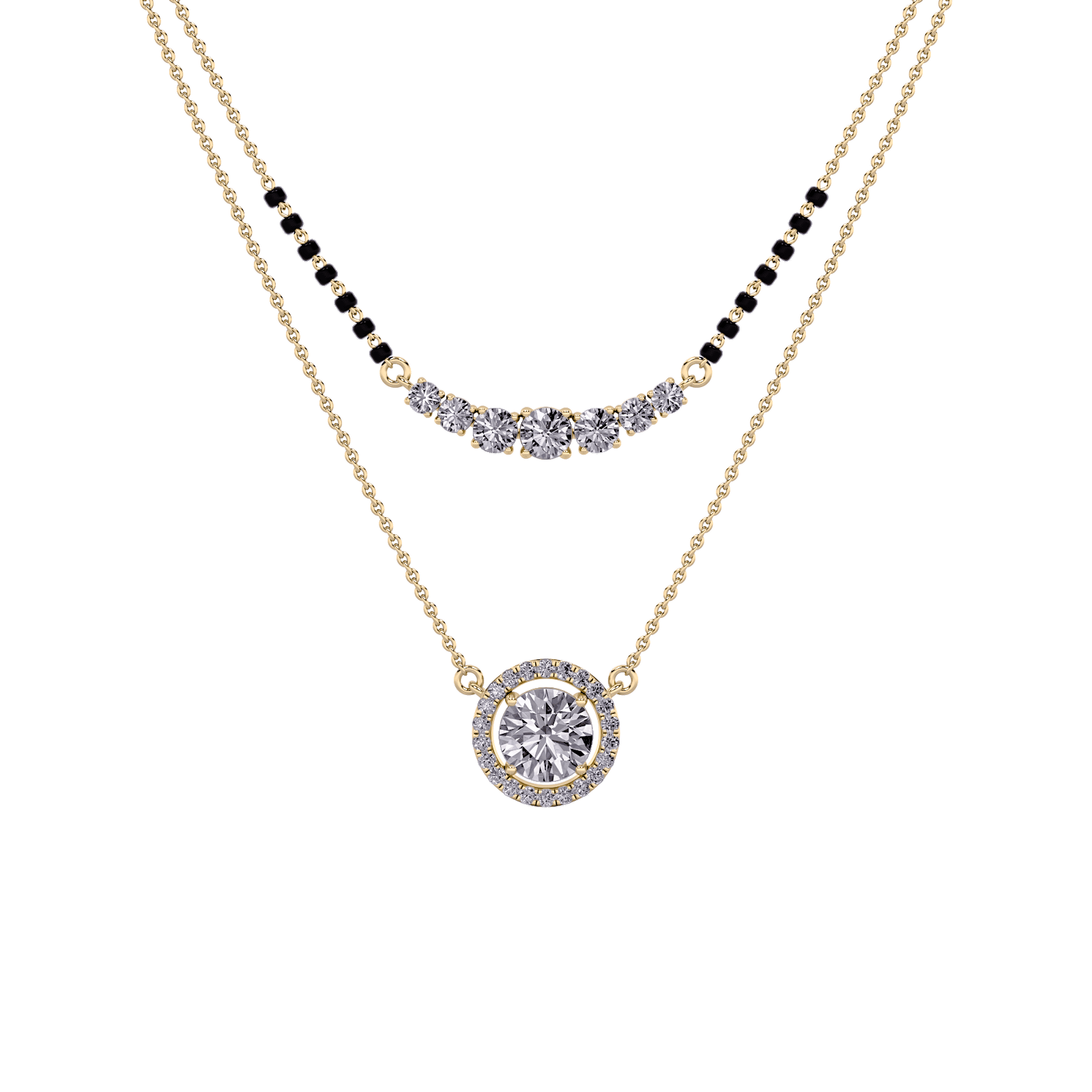 Twin Glow Mangalsutra