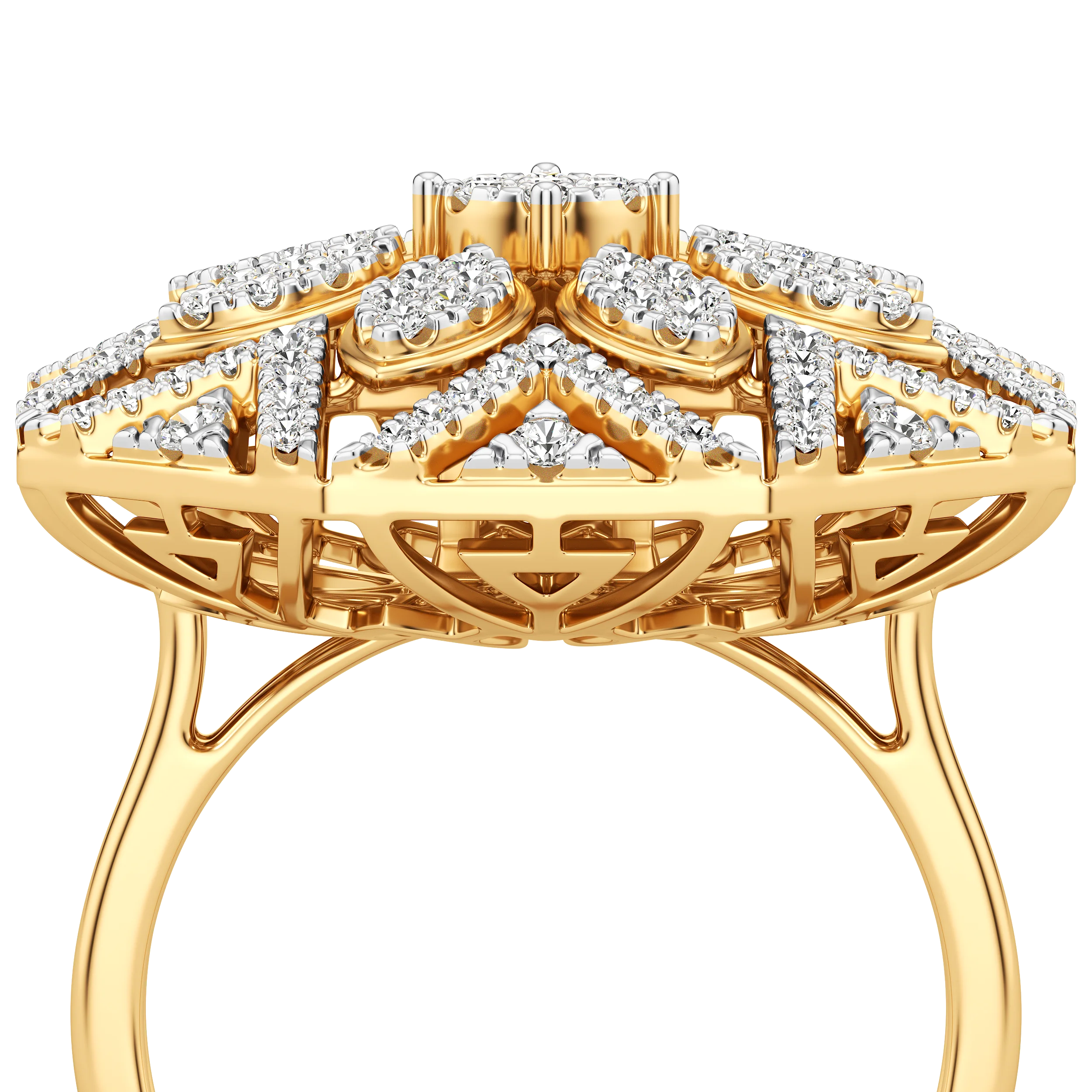 OctaBloom Statement Ring 5