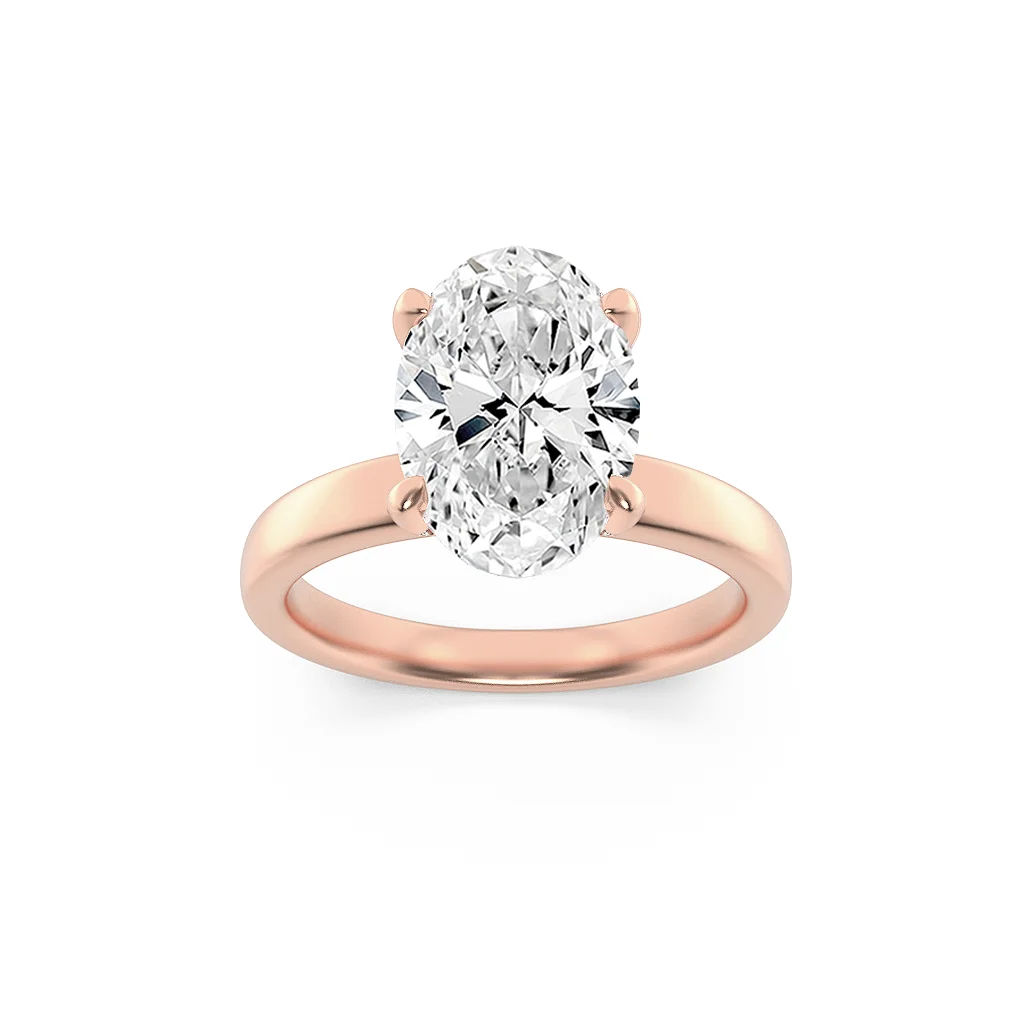 Lustre Solitaire Ring 13
