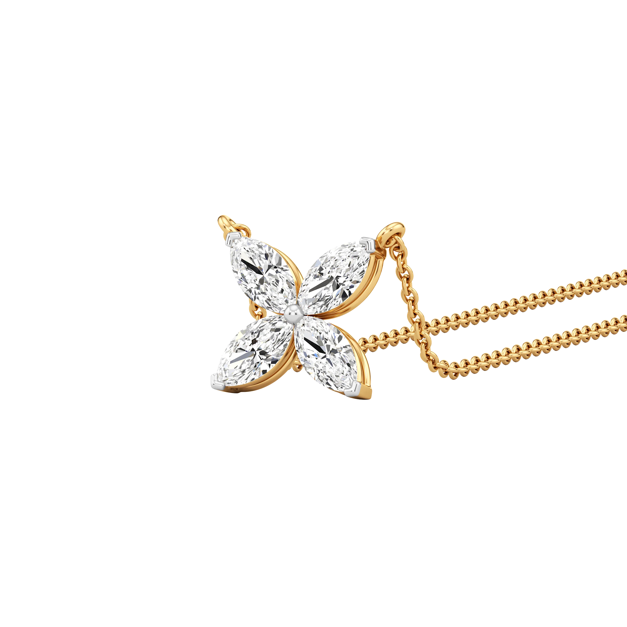 Marquise Bloom Necklace 0