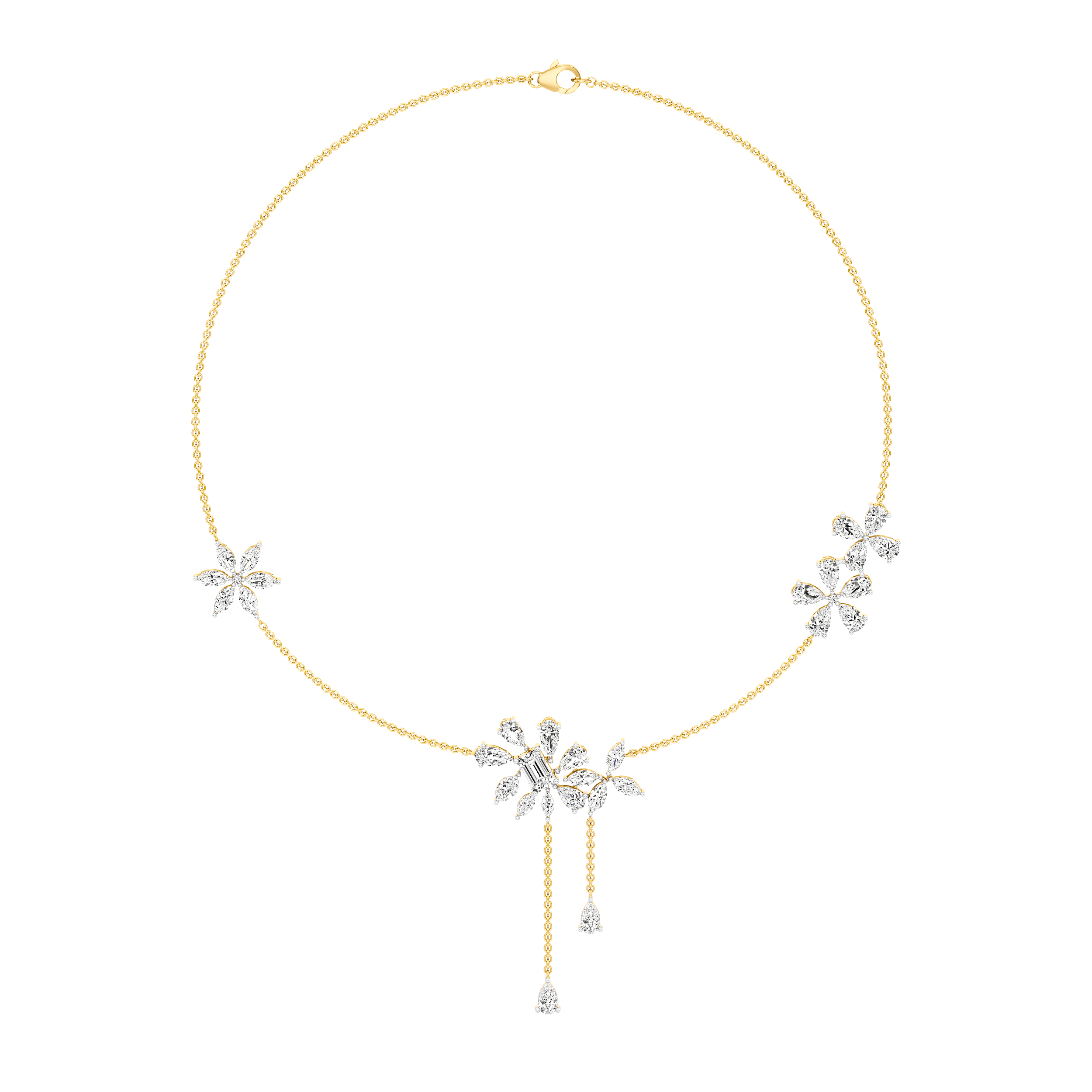 Bloom Cascade Necklace 3