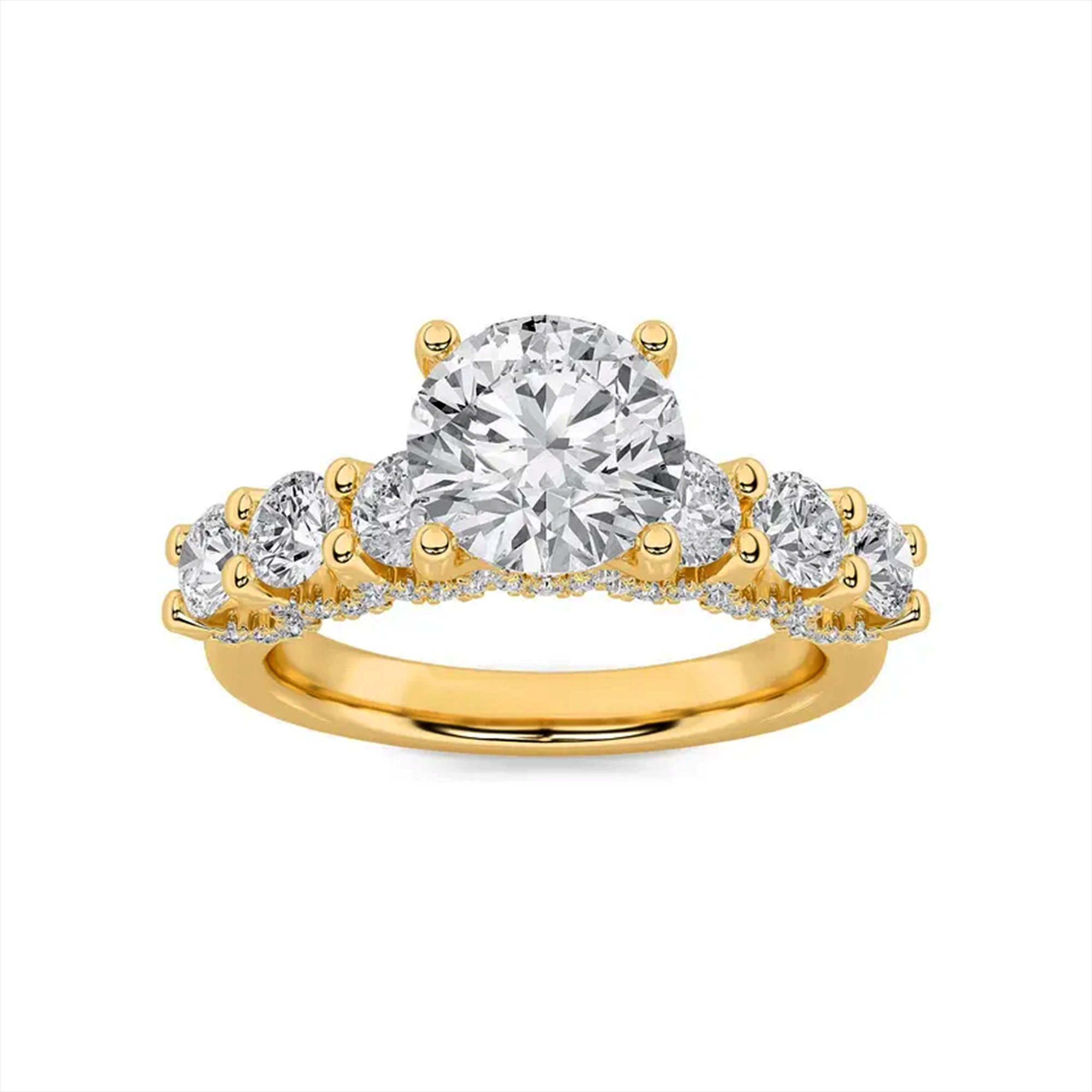 Eclipsed Radiance Bridal Ring Set 0