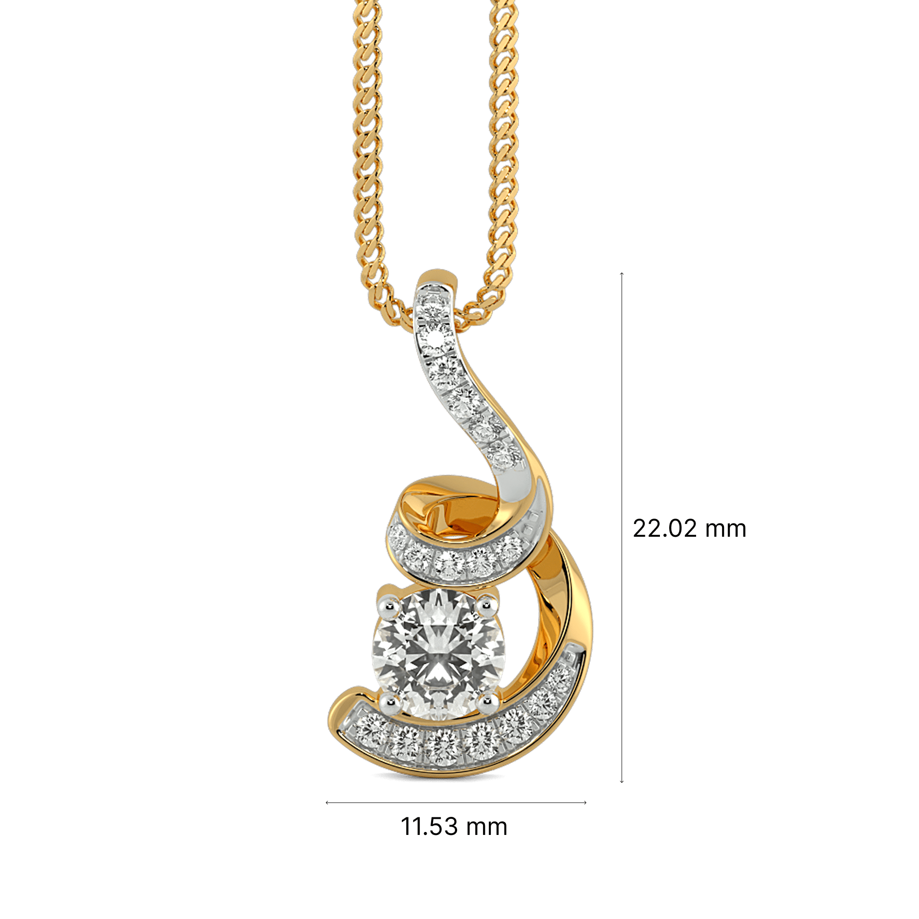 Serenade Curve Pendant 4