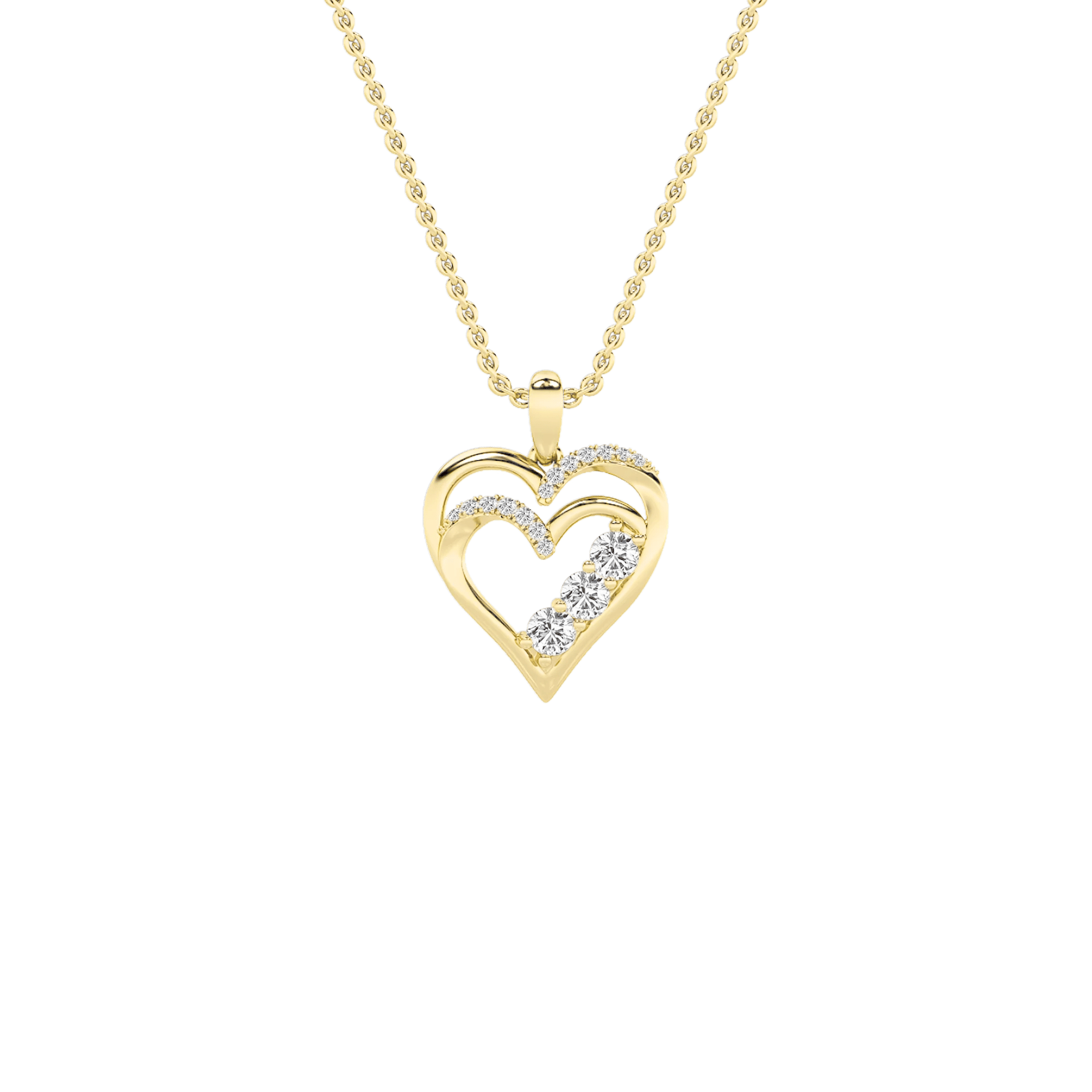 Hearts Entwine Pendant 4