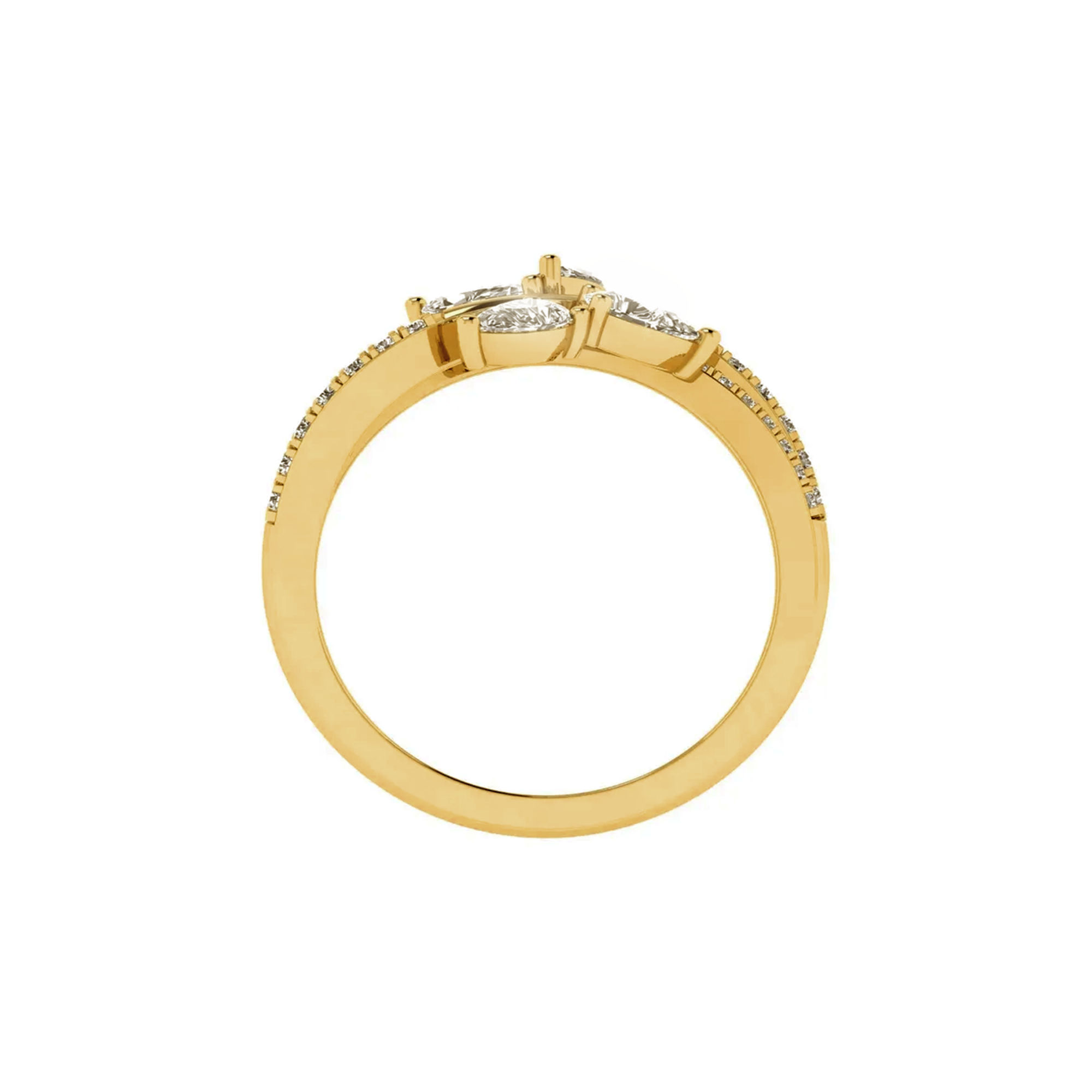 Whimsy Wings Floral Ring 4