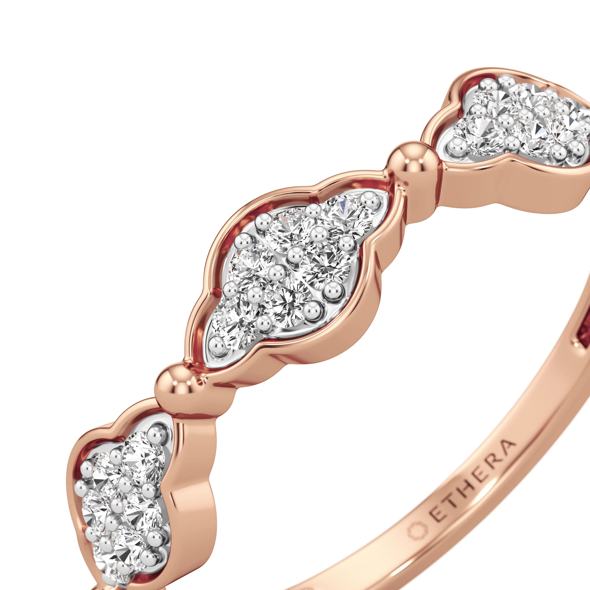 Petal Gleam Diamond Ring 12