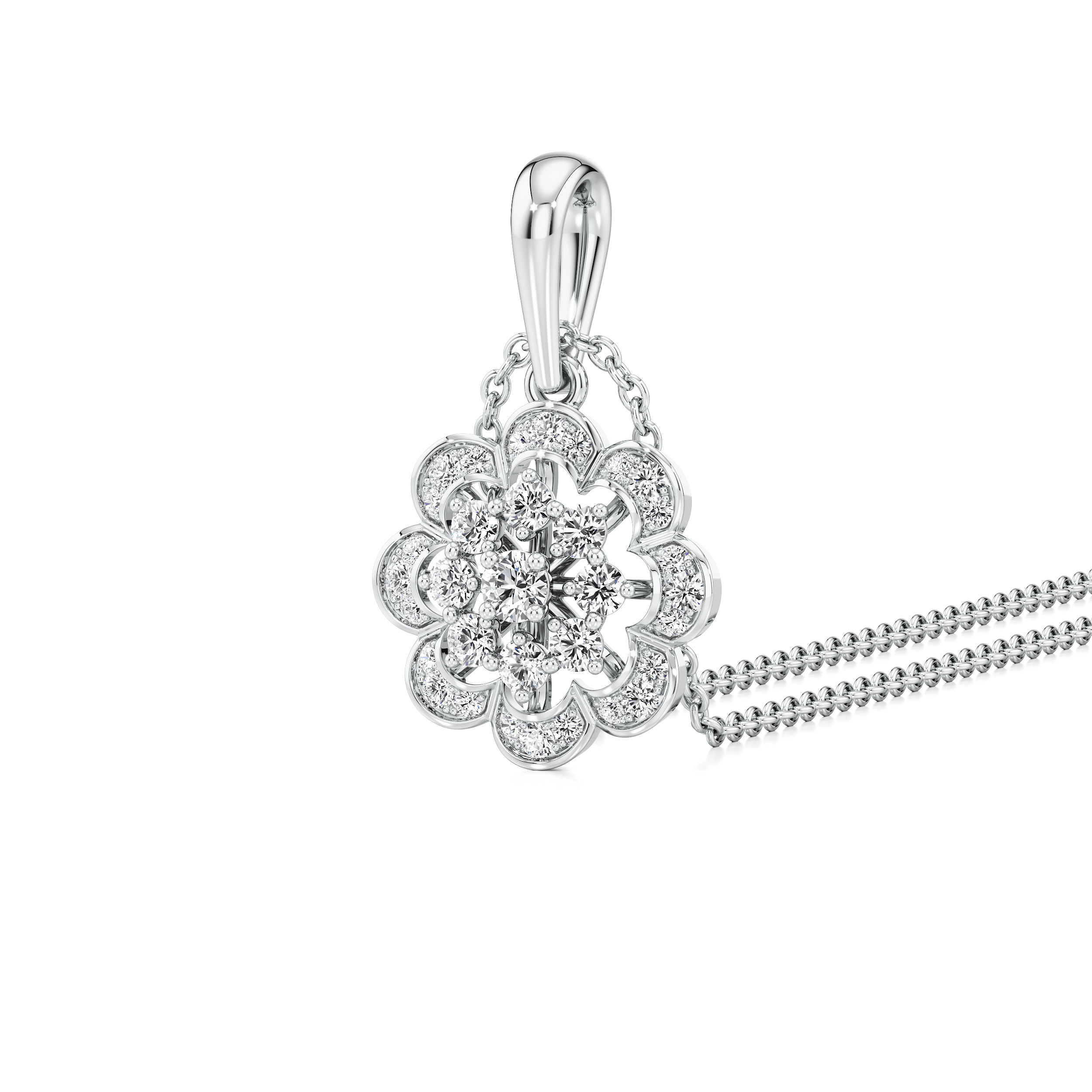 The Meher Bloom Pendant 3
