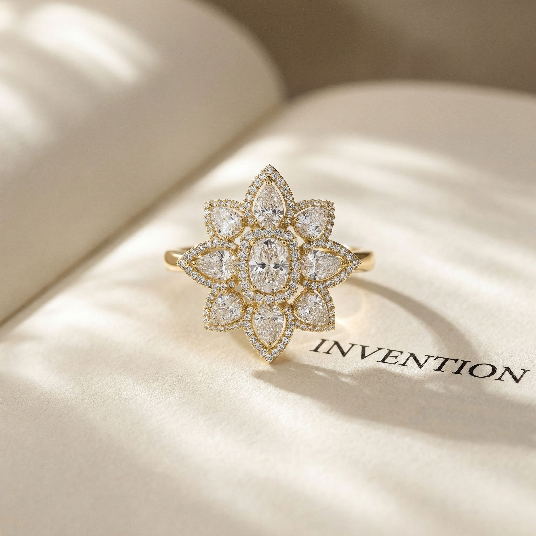 Vintage Garden Cocktail Ring 2