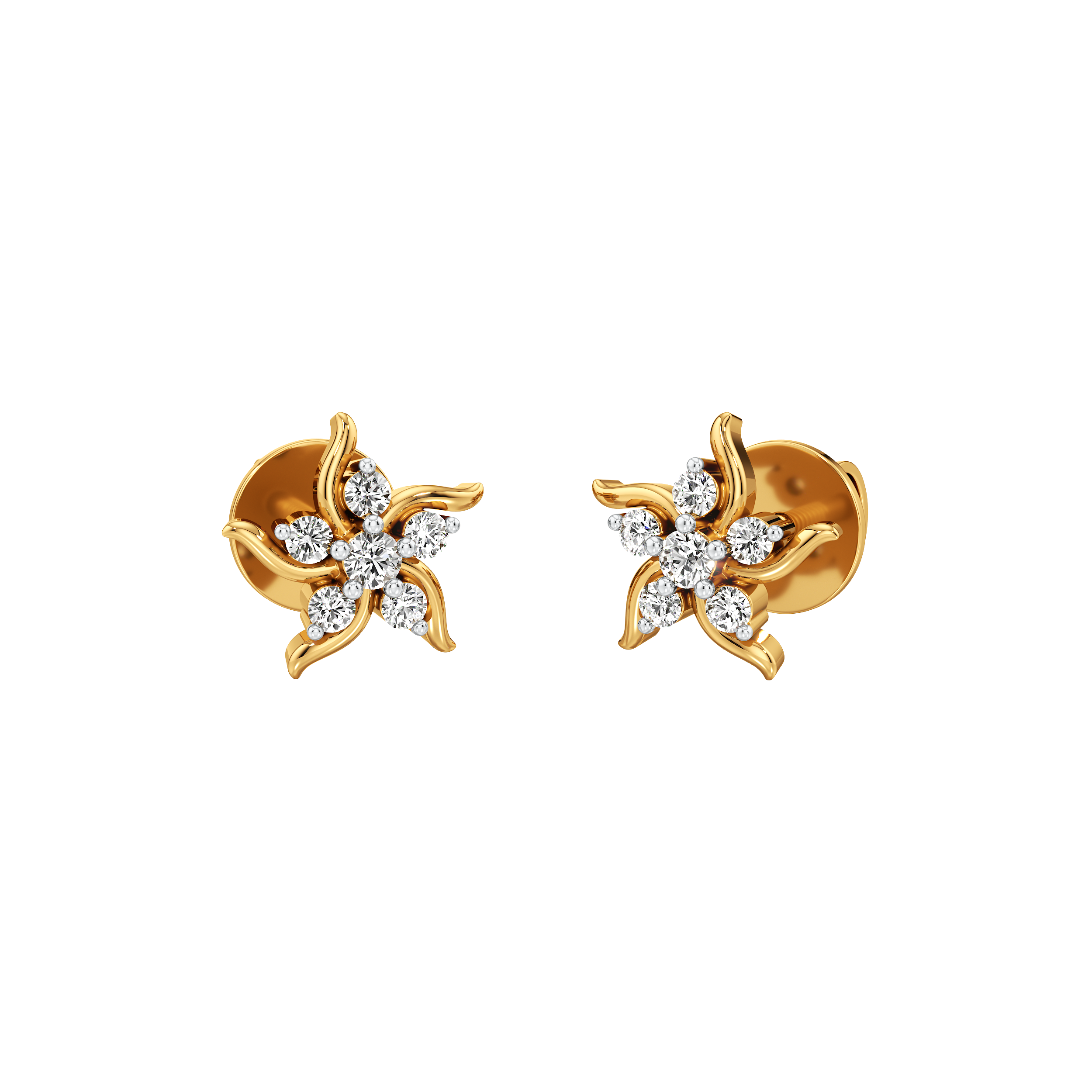 Petaline Ray Pendant And Earrings hover
