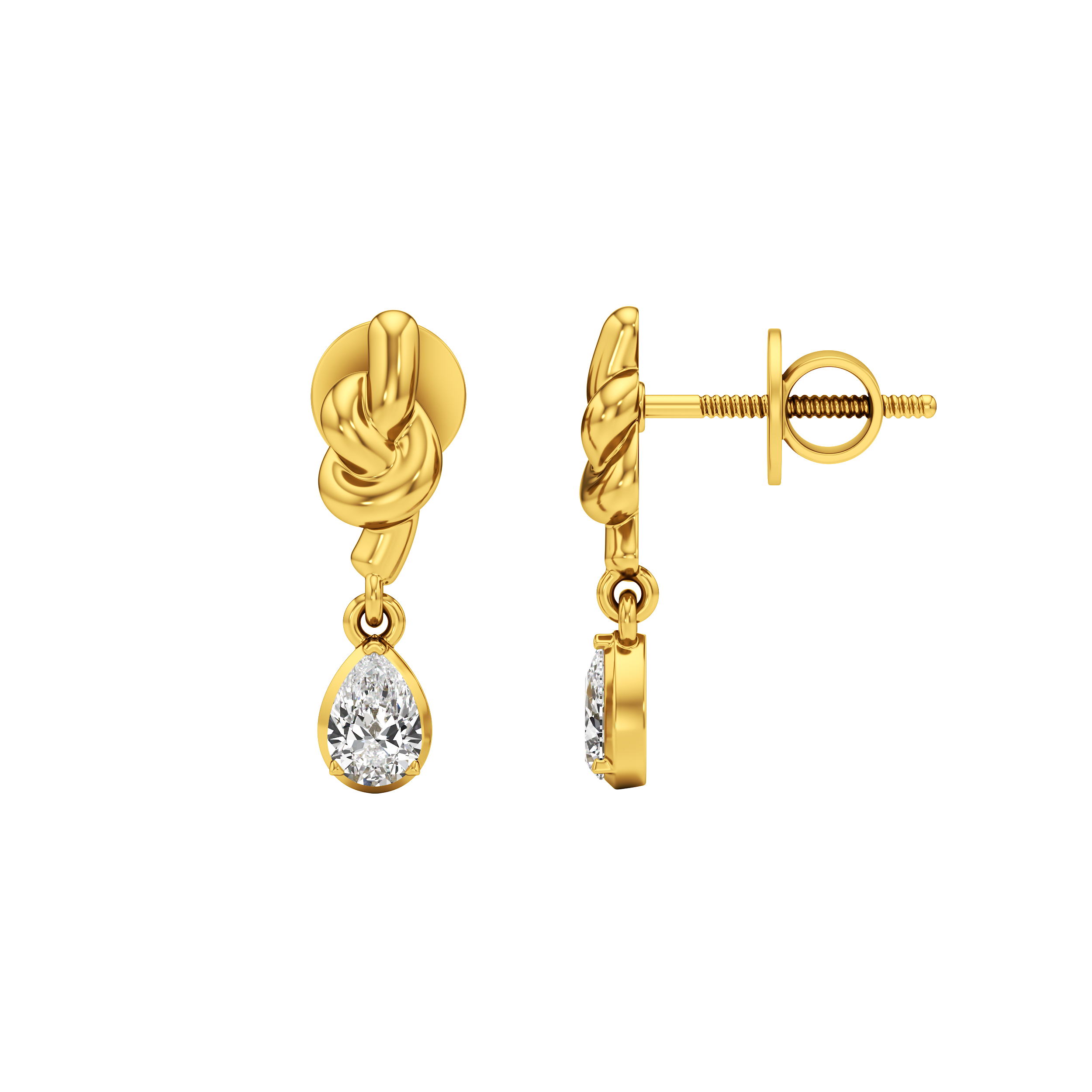 Knotdrop Earrings 1