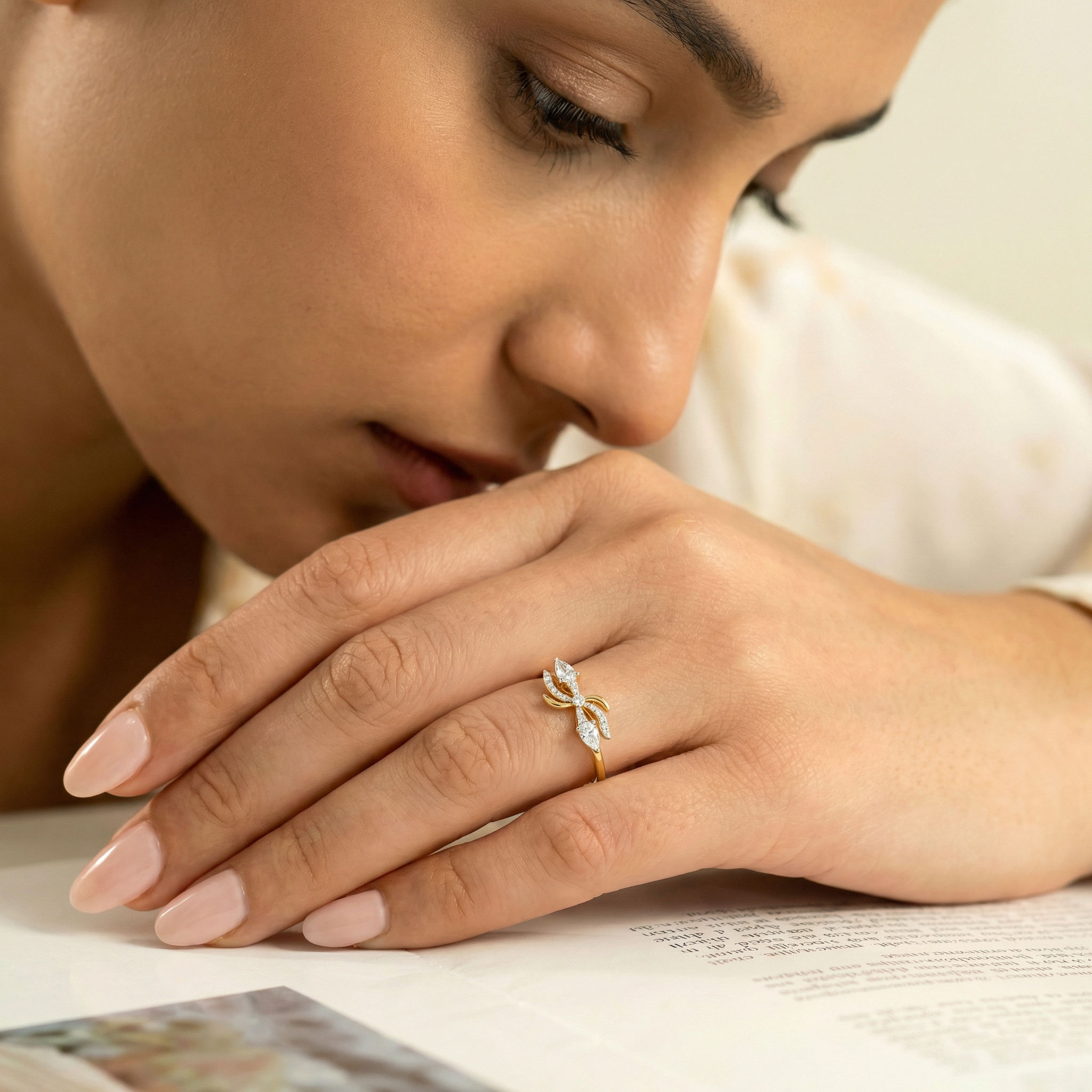 Hymn of Dusk Statement Ring hover