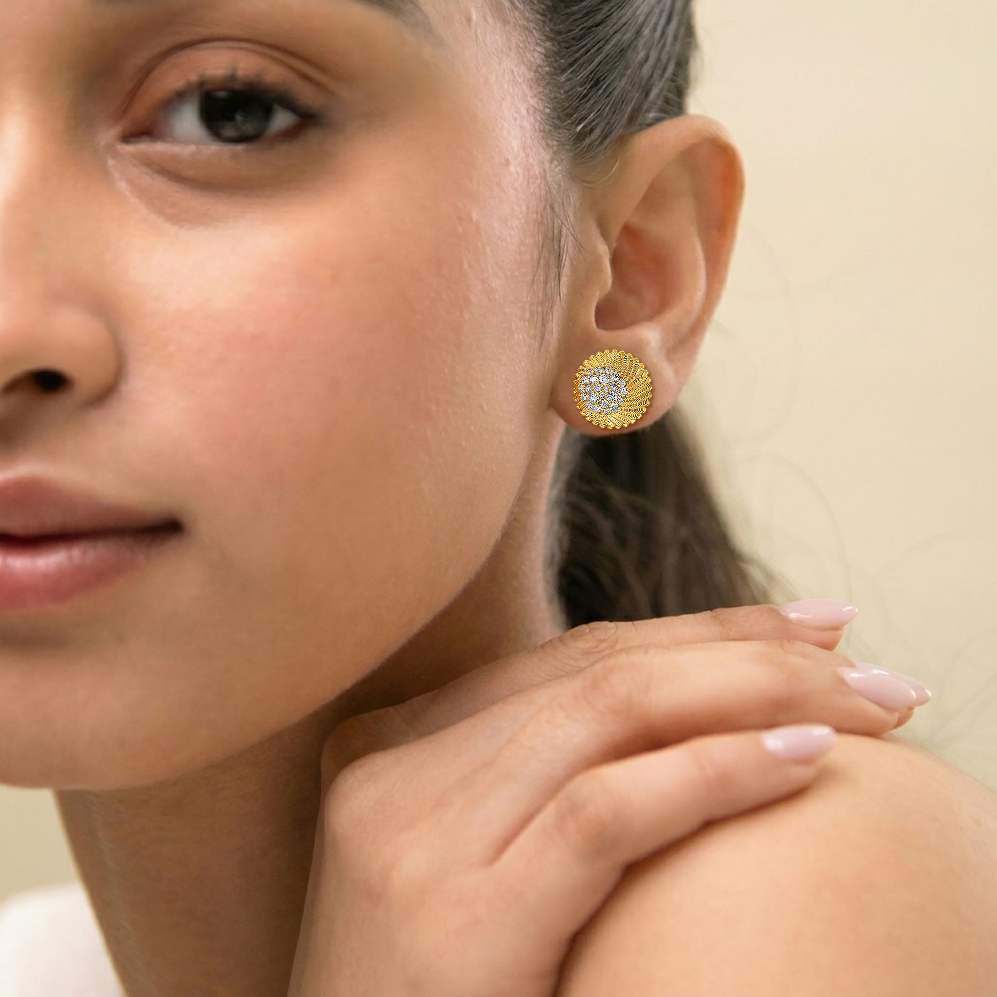 Lustre Dome Studs 1
