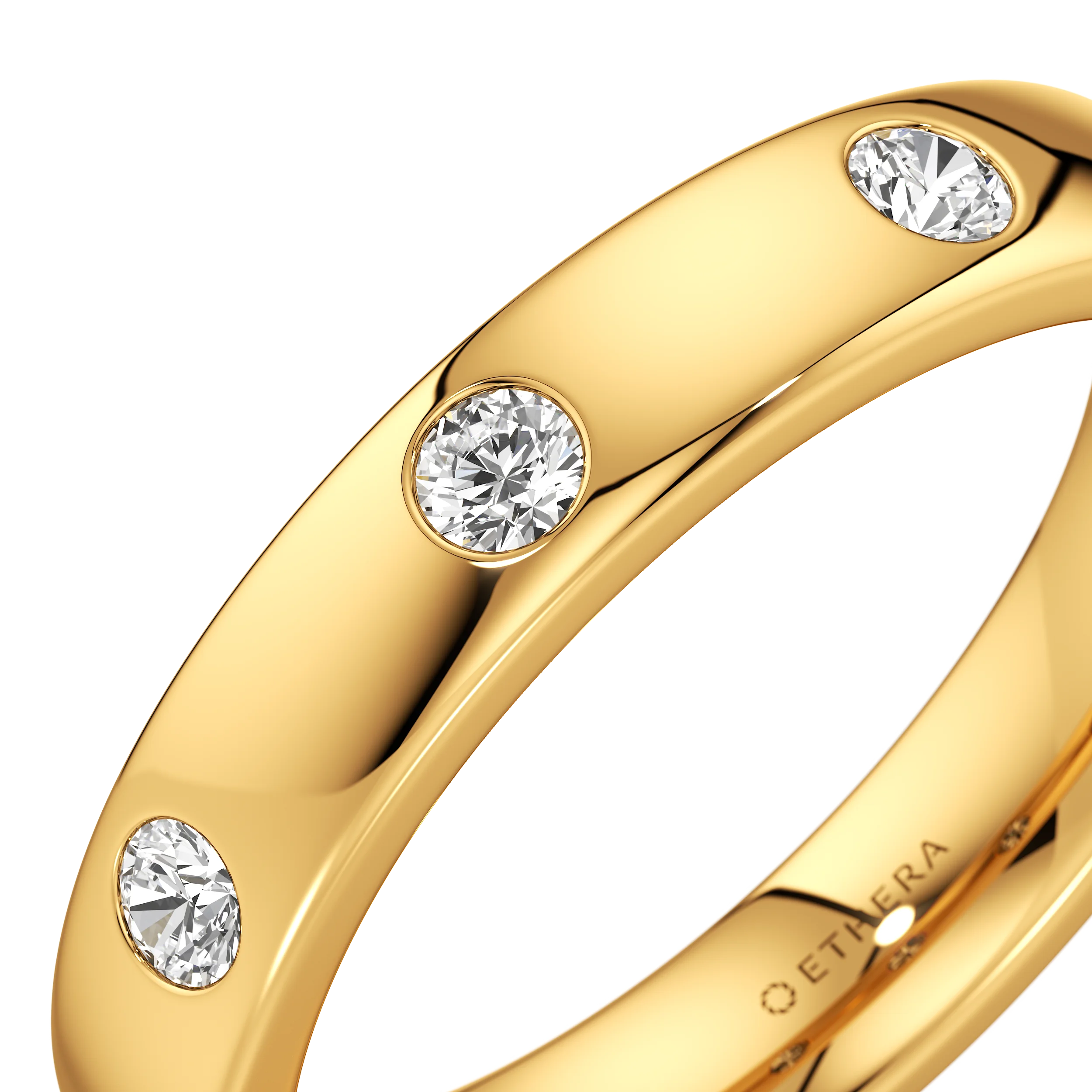 Exquisite Flush Eternity Band hover