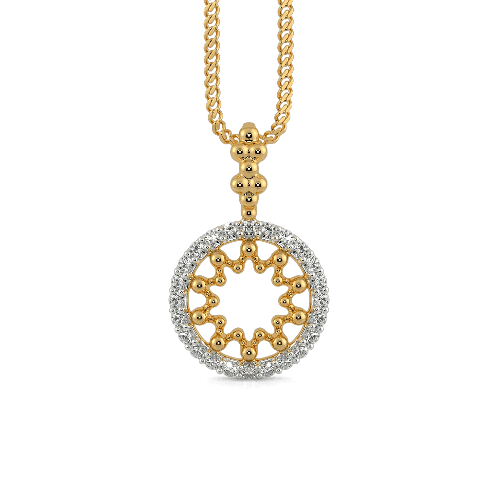 Golden Grane Pendant 1