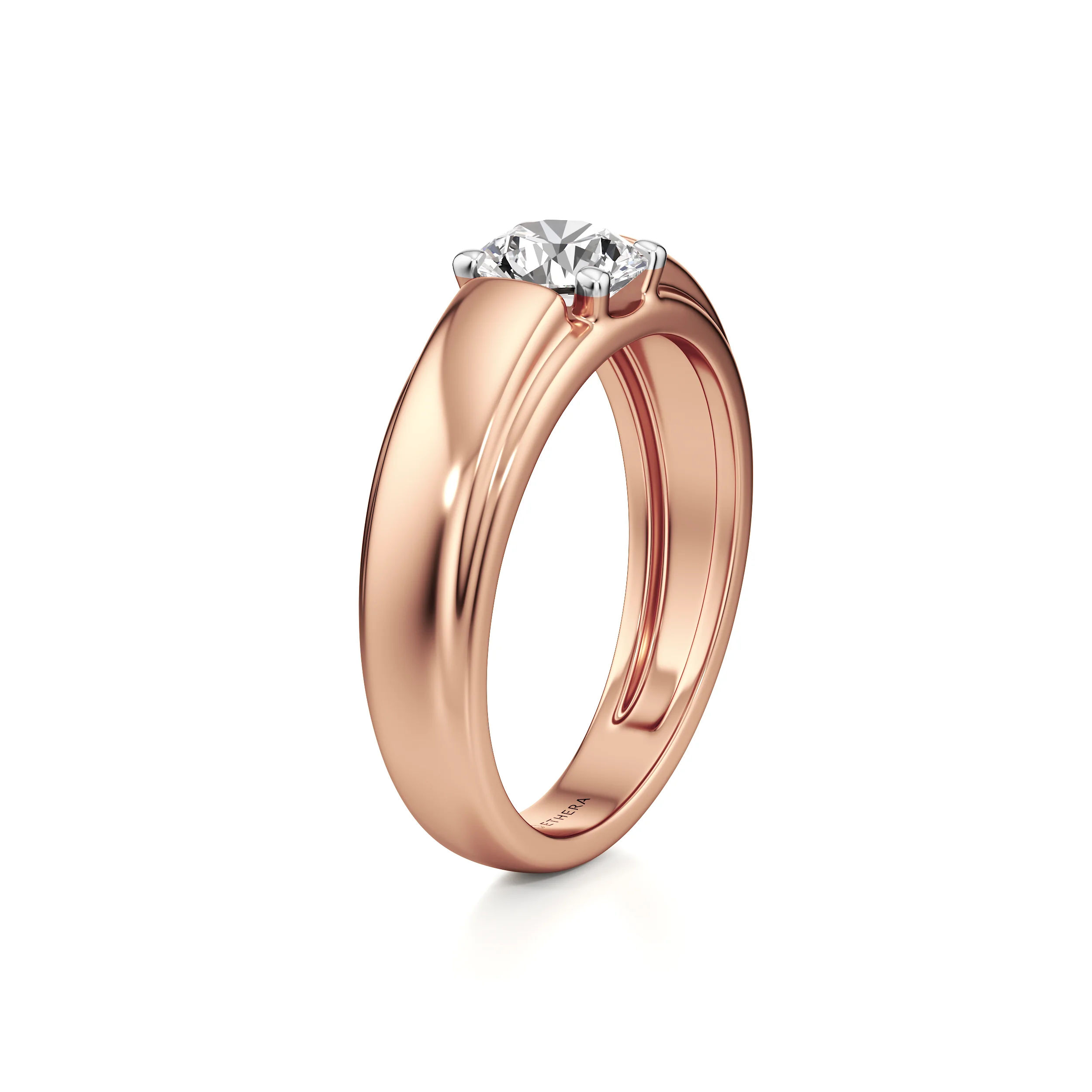Pureline Solitaire Ring 11