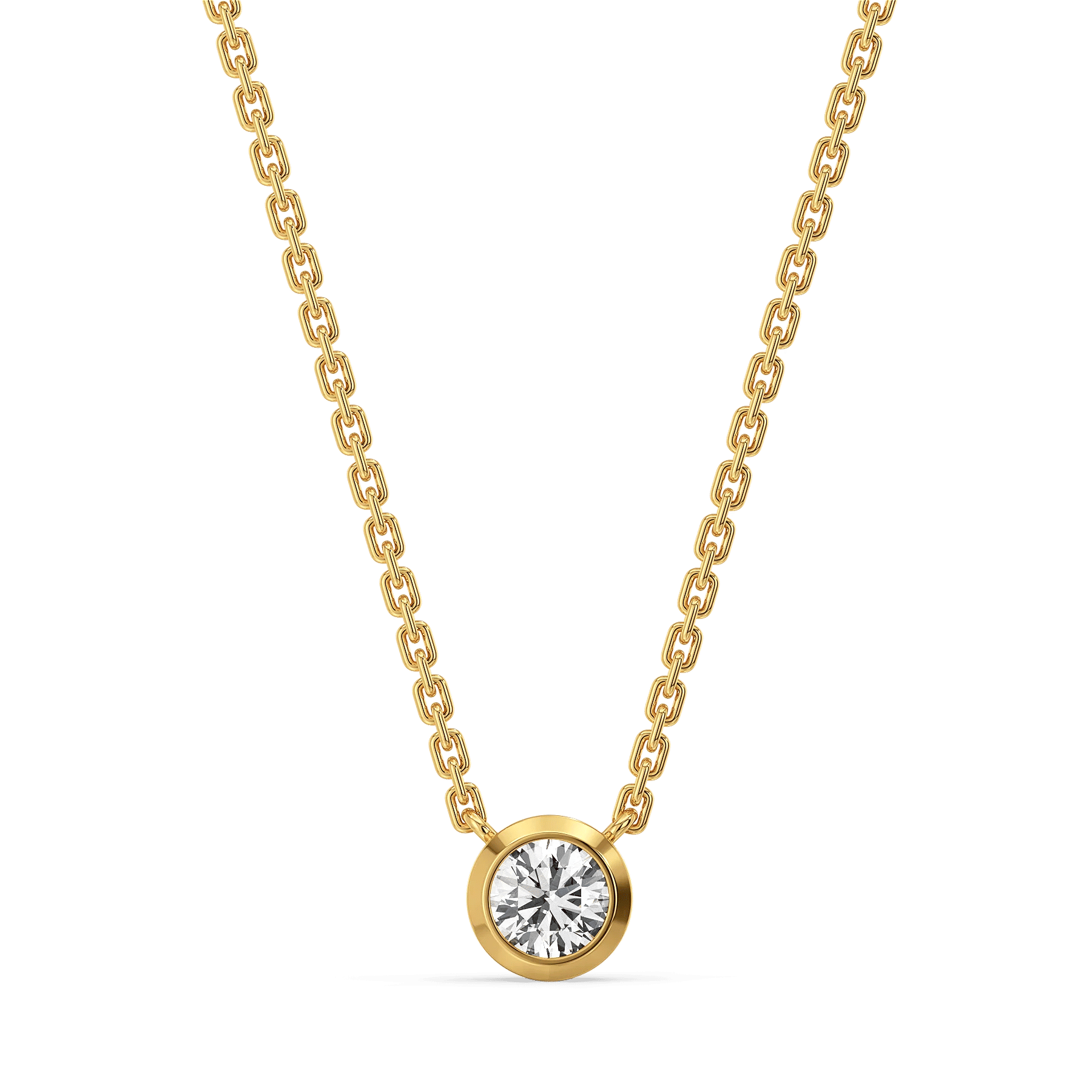 Everyday Orbit Solitaire Necklace 0