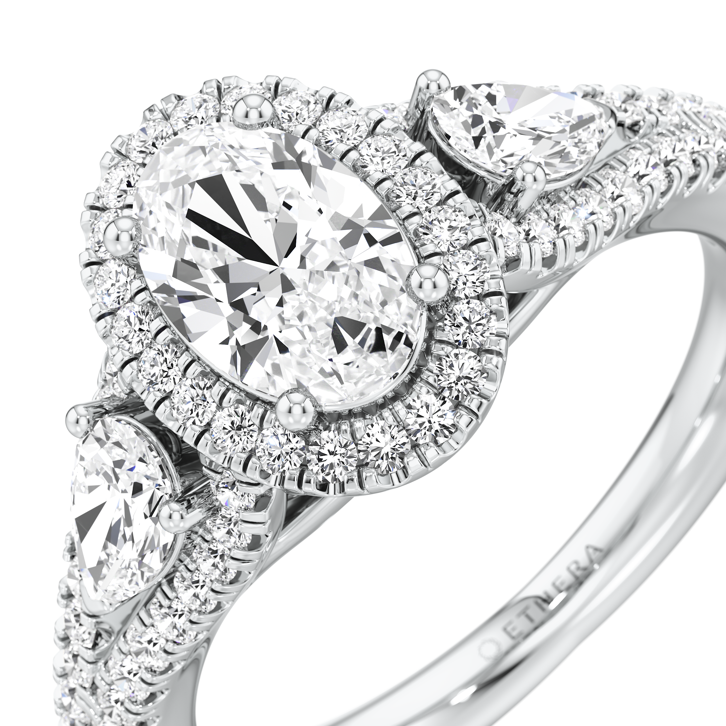 Radiance Triology 3 Stone Ring 6