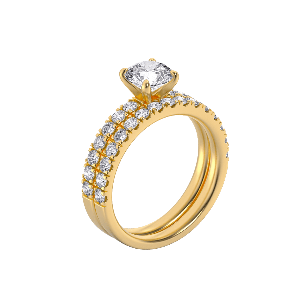 Radiance Duo Ring Set 4