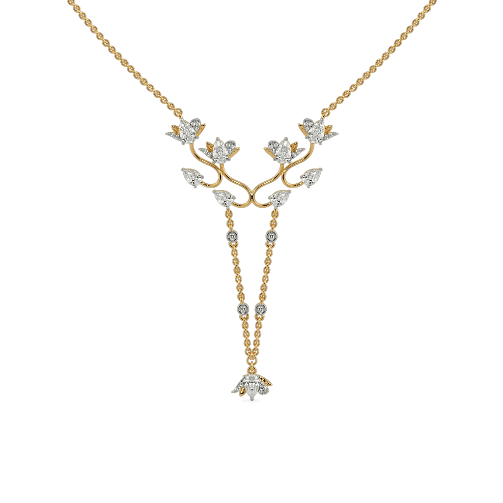 Lover’s Thread Lariat Necklace hover