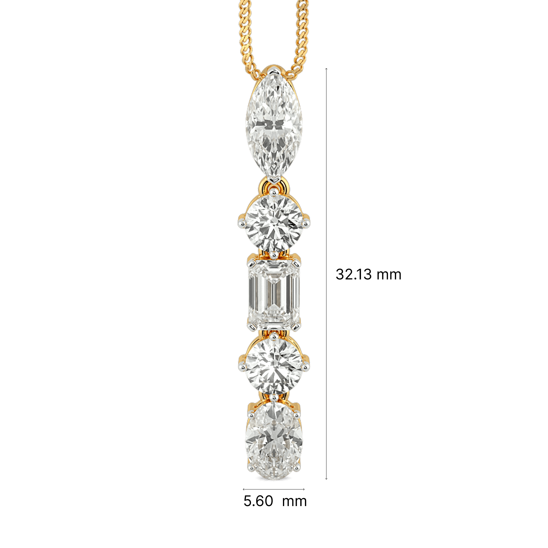 Cascade Glow Pendant 4