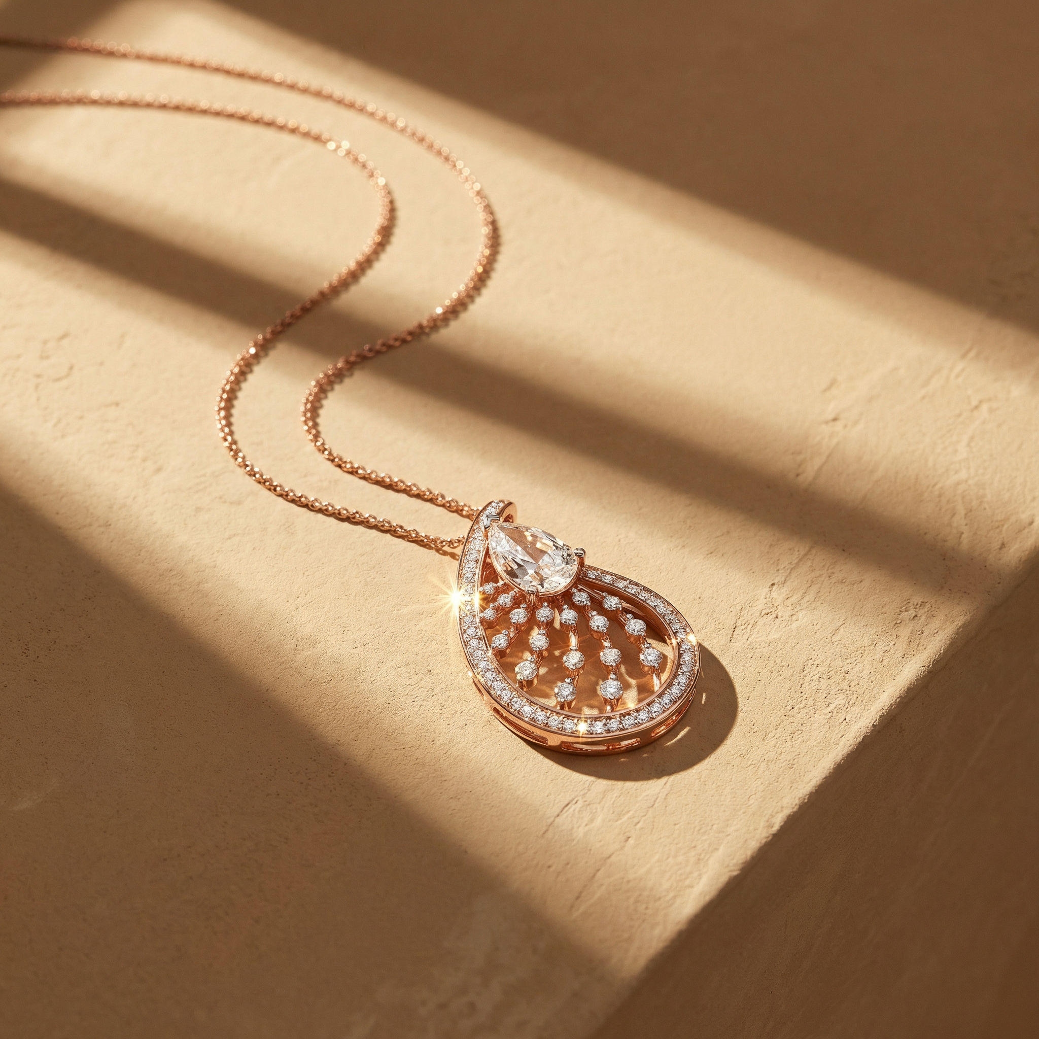 Pear Radiance Pendant 10