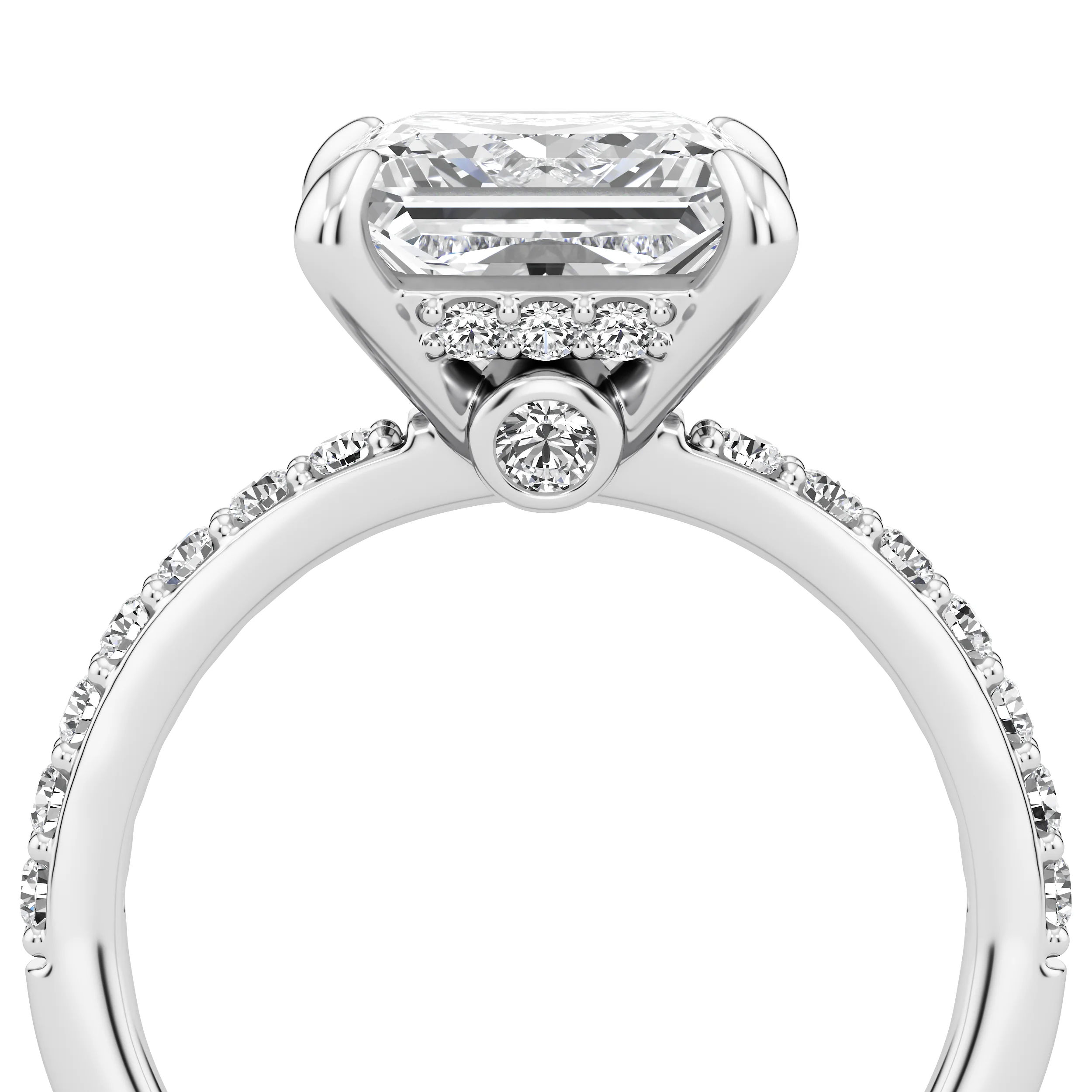 Lumina Square Cocktail Ring 11