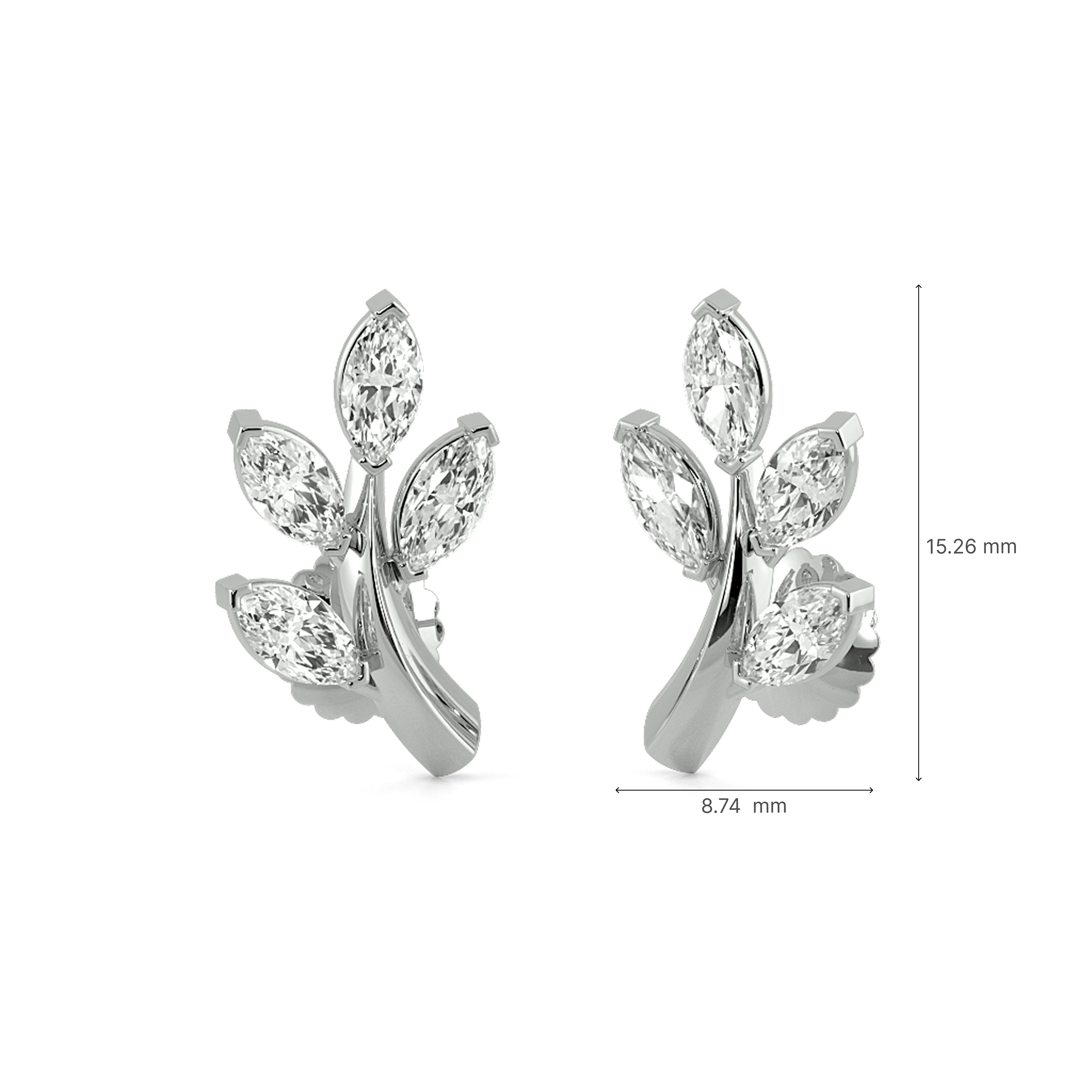 Leafy Lush Stud Earrings 5