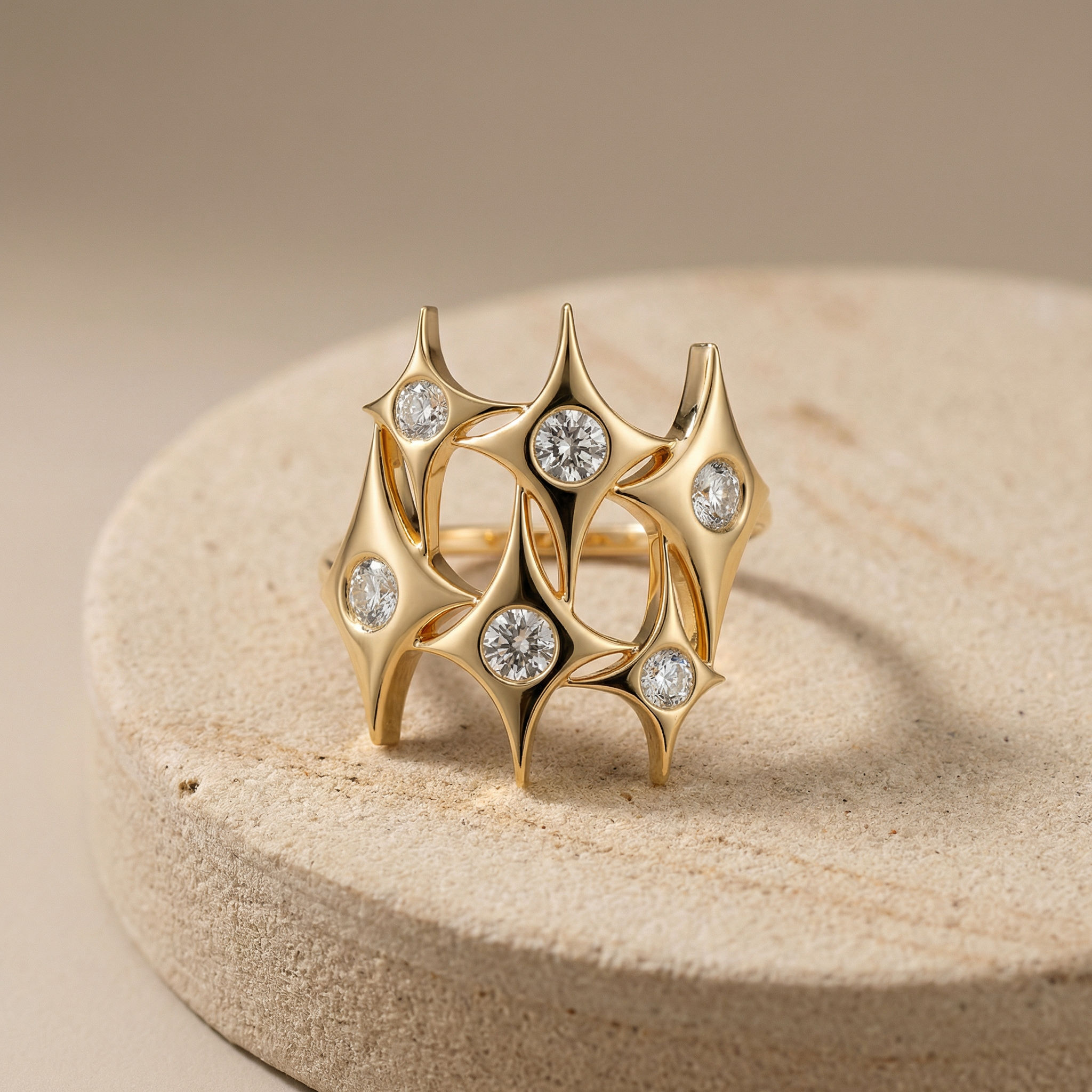 Nebula Cocktail Ring 2