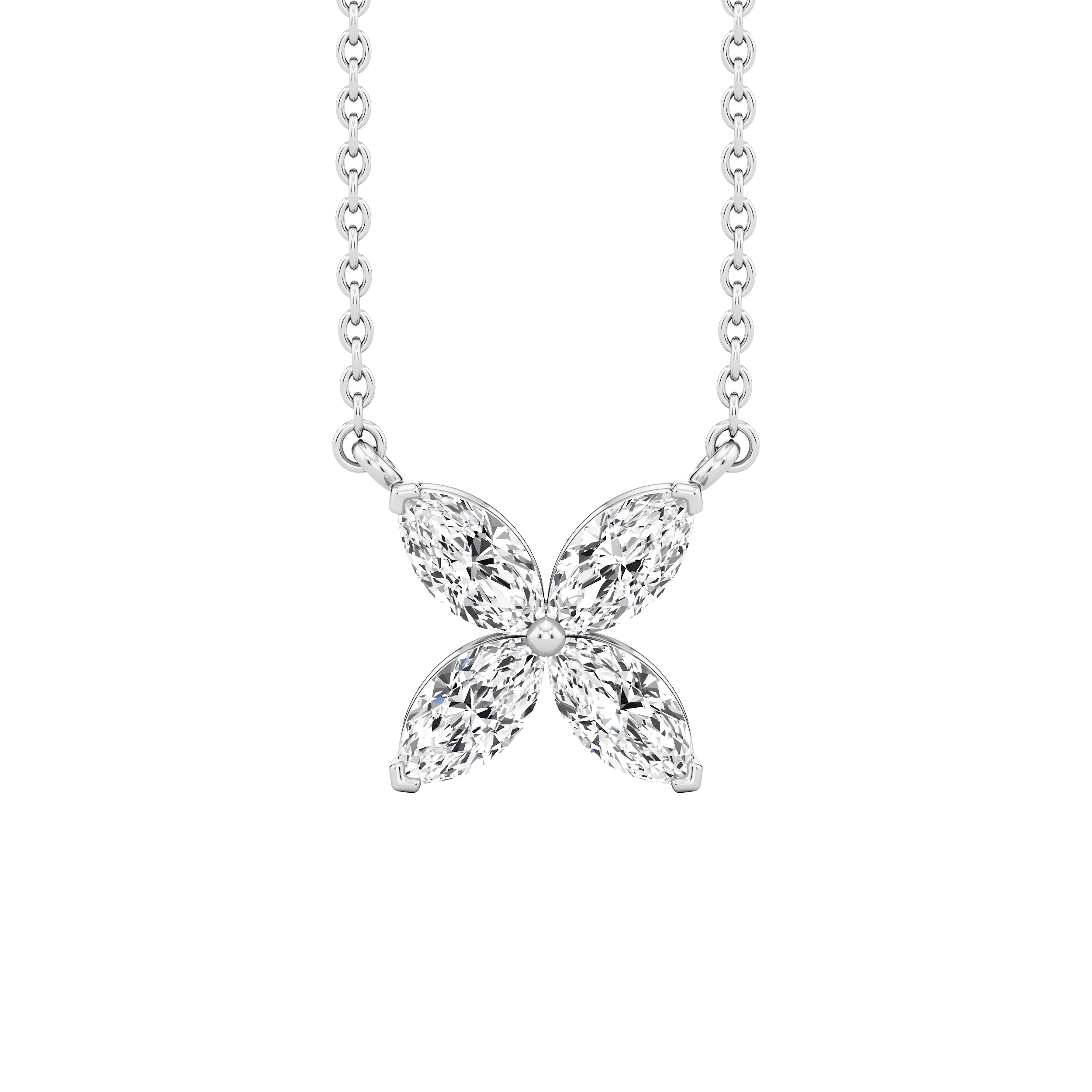 Marquise Bloom Necklace 4