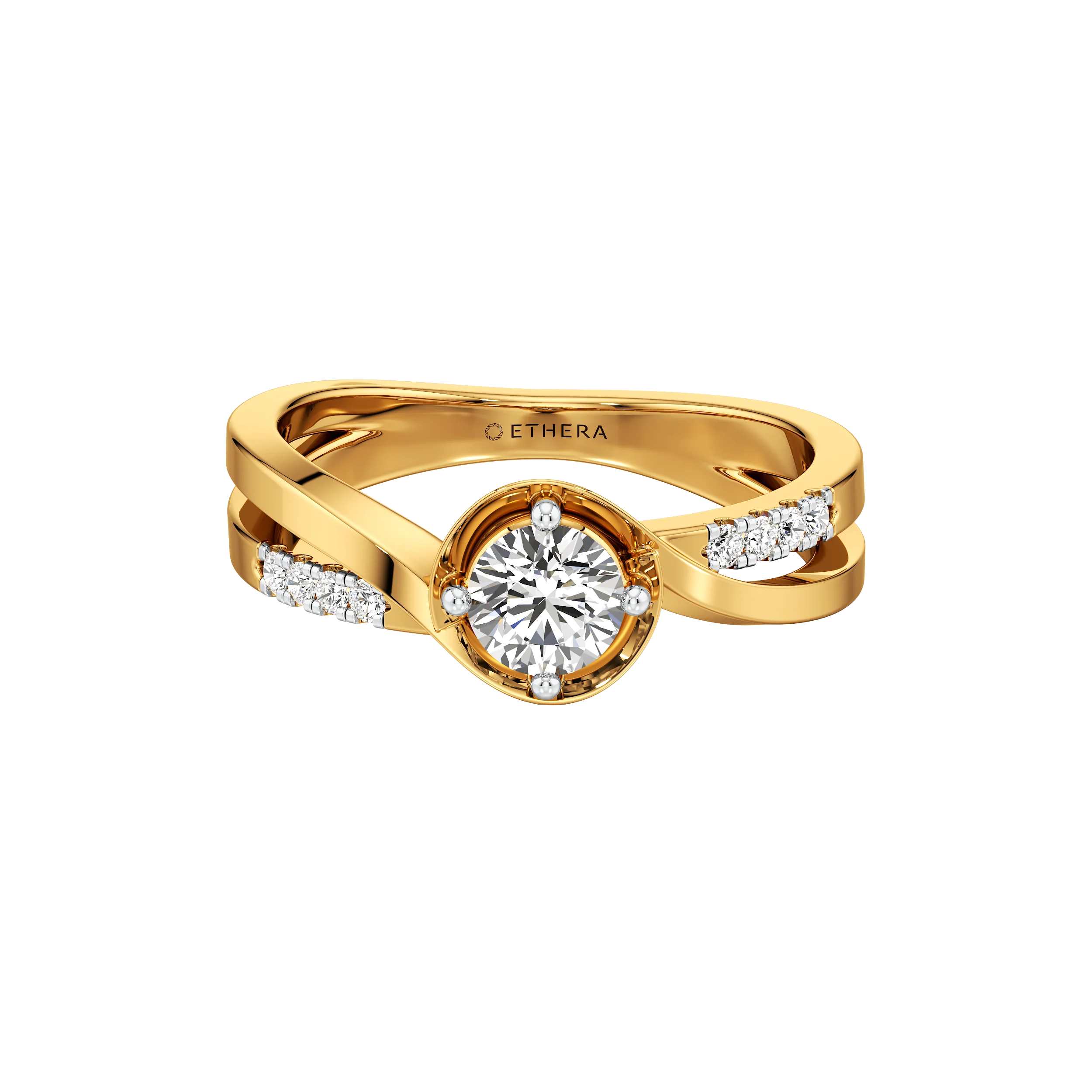 Celeste Curve Ring 4
