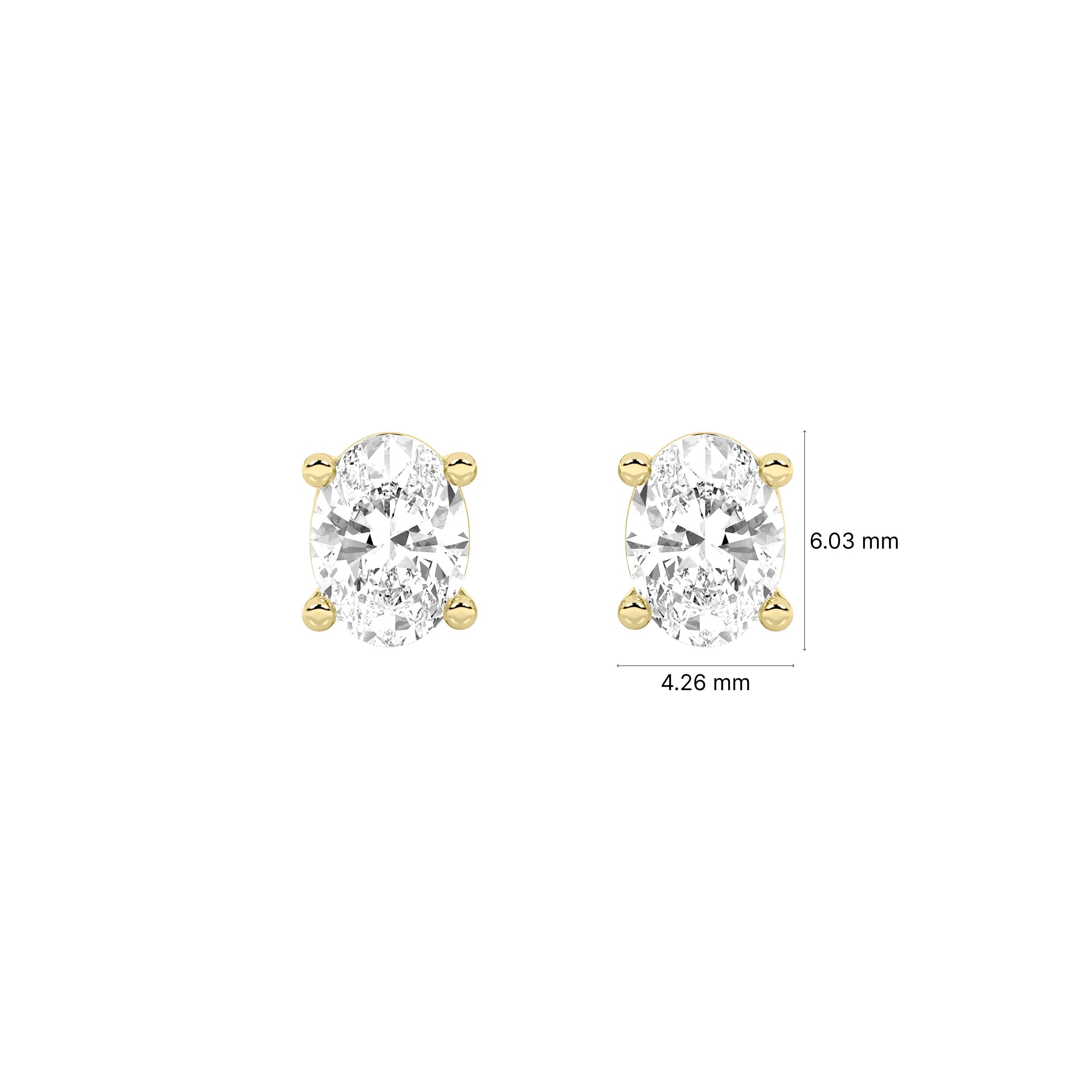 Oval Essence Studs 11