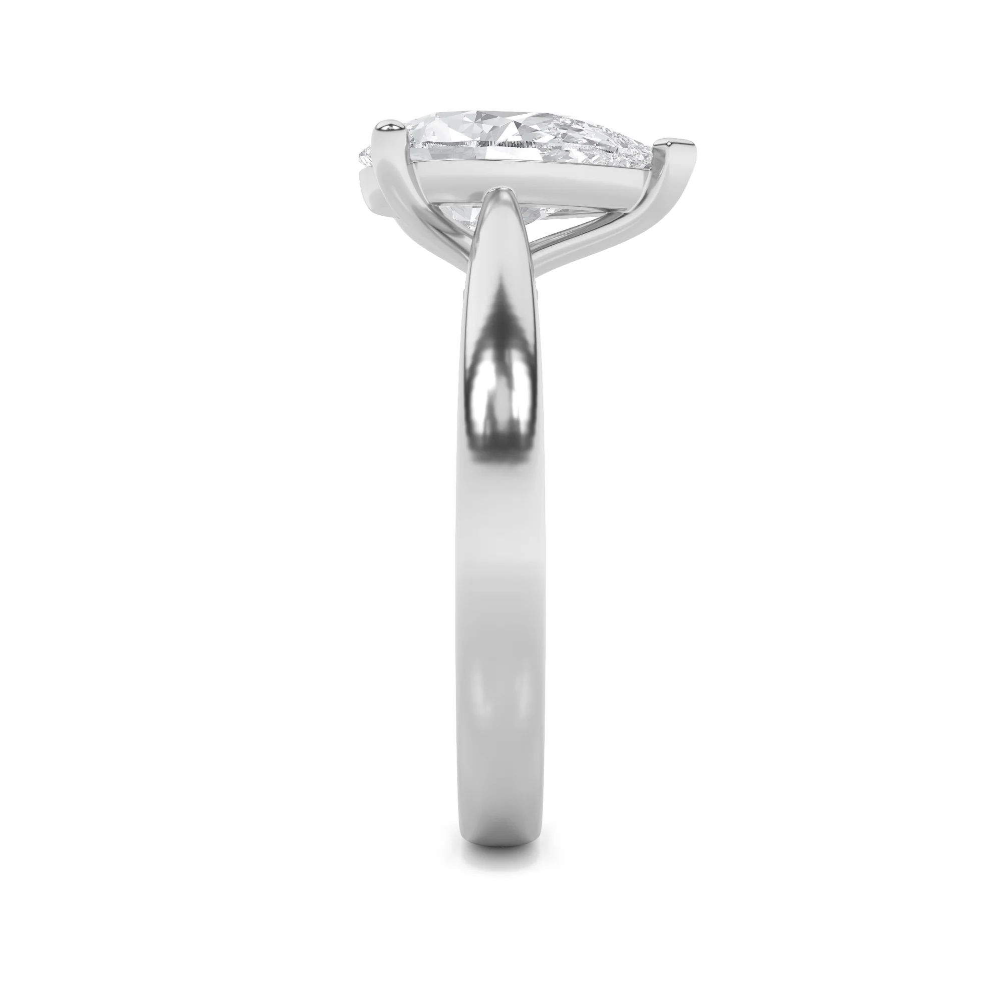Pear Poise Ring 7