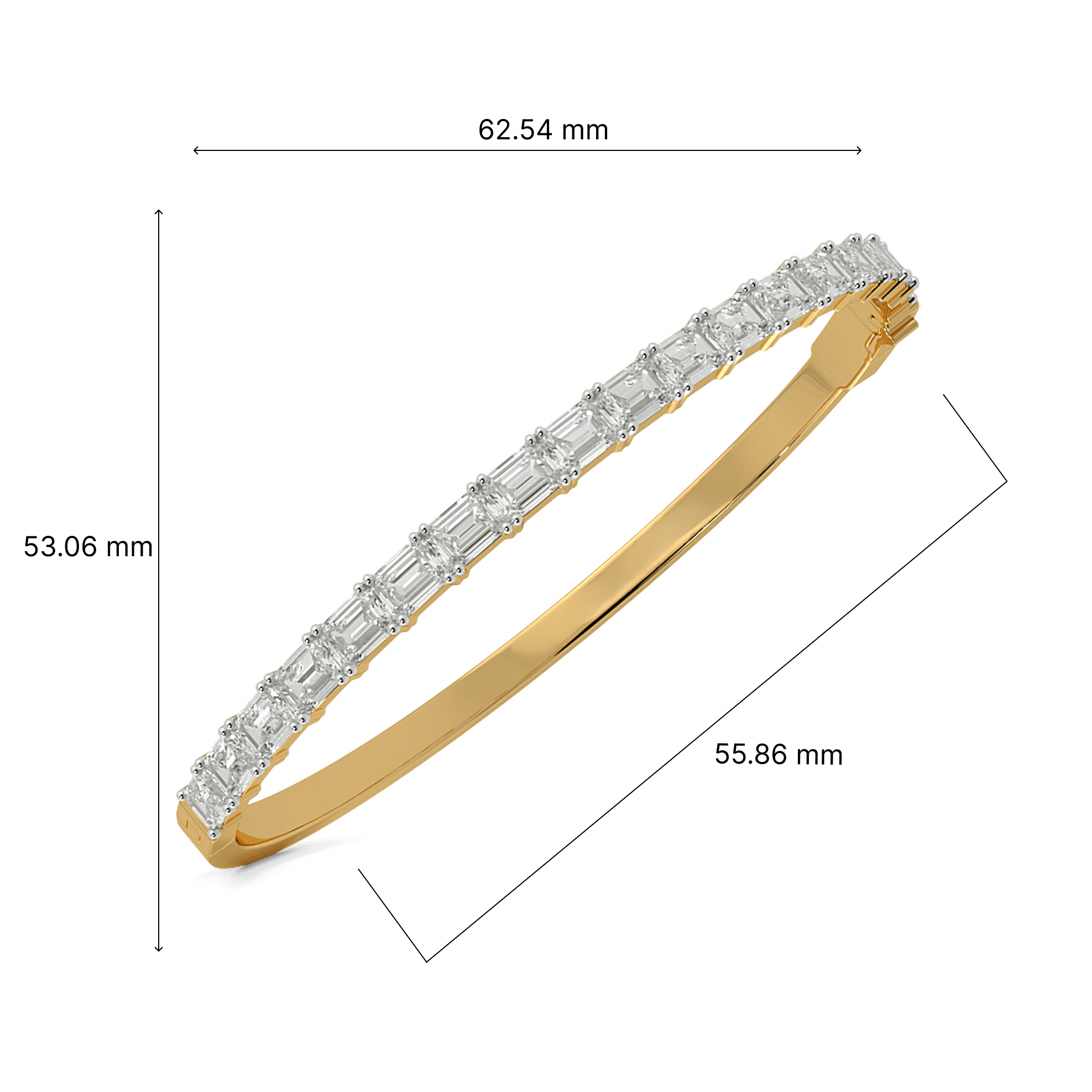 Timeless Tennis Oval Bangle 4