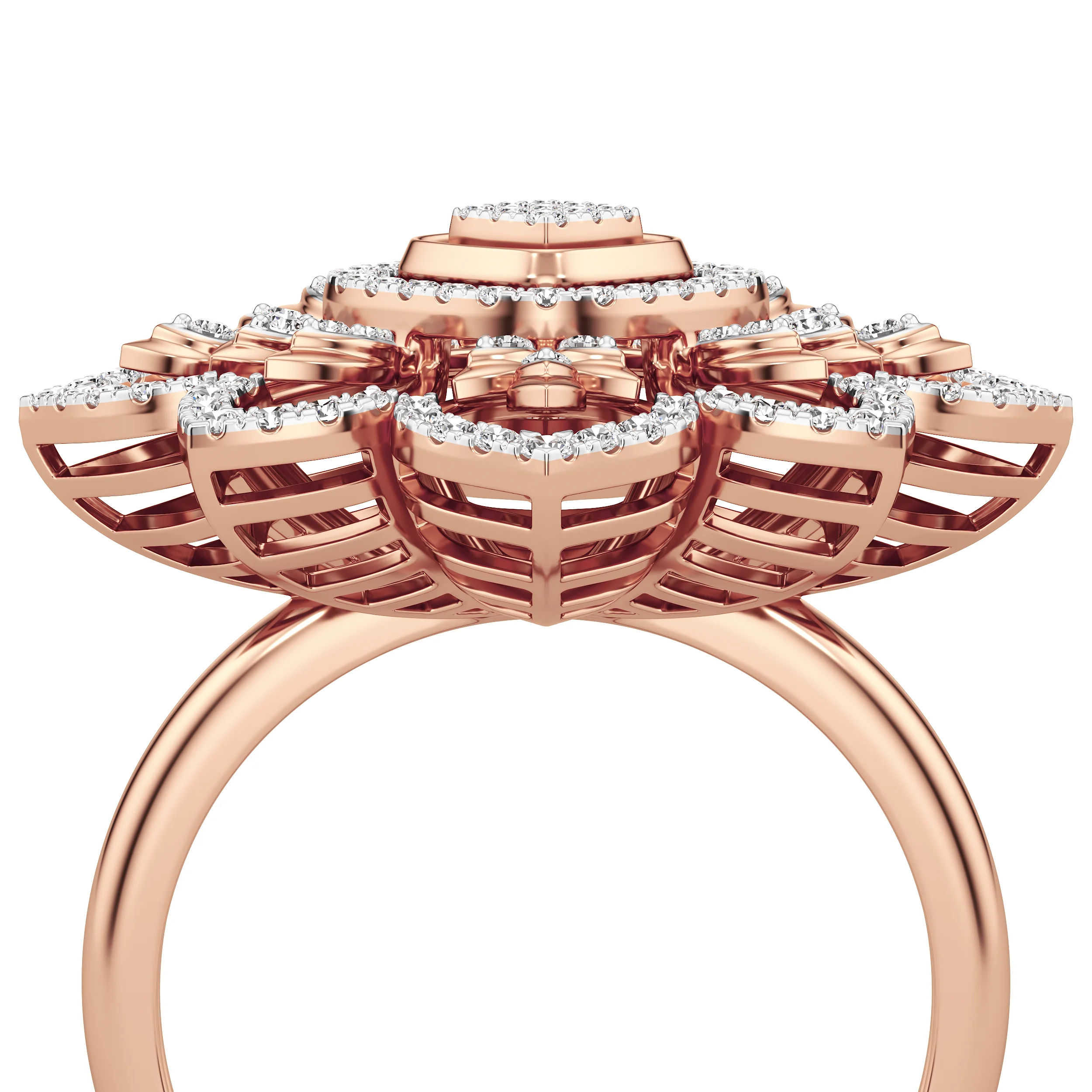 Lustre Petal Grande Ring 18