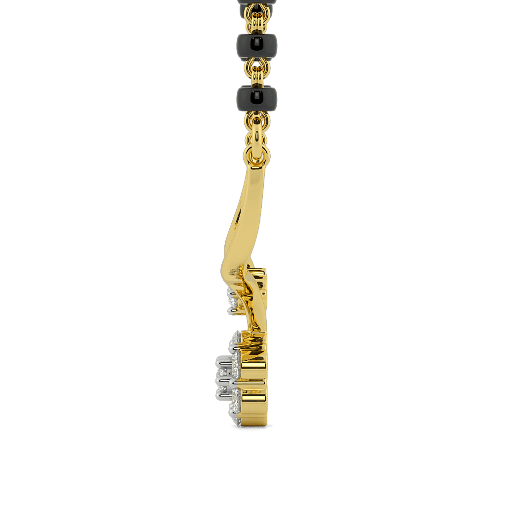 Curvebloom Pendant Mangalsutra 2