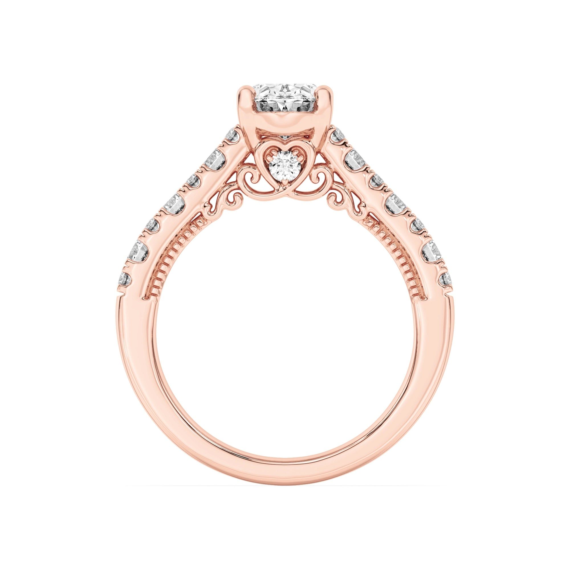 Nouveau Brilliance Solitaire Ring 11