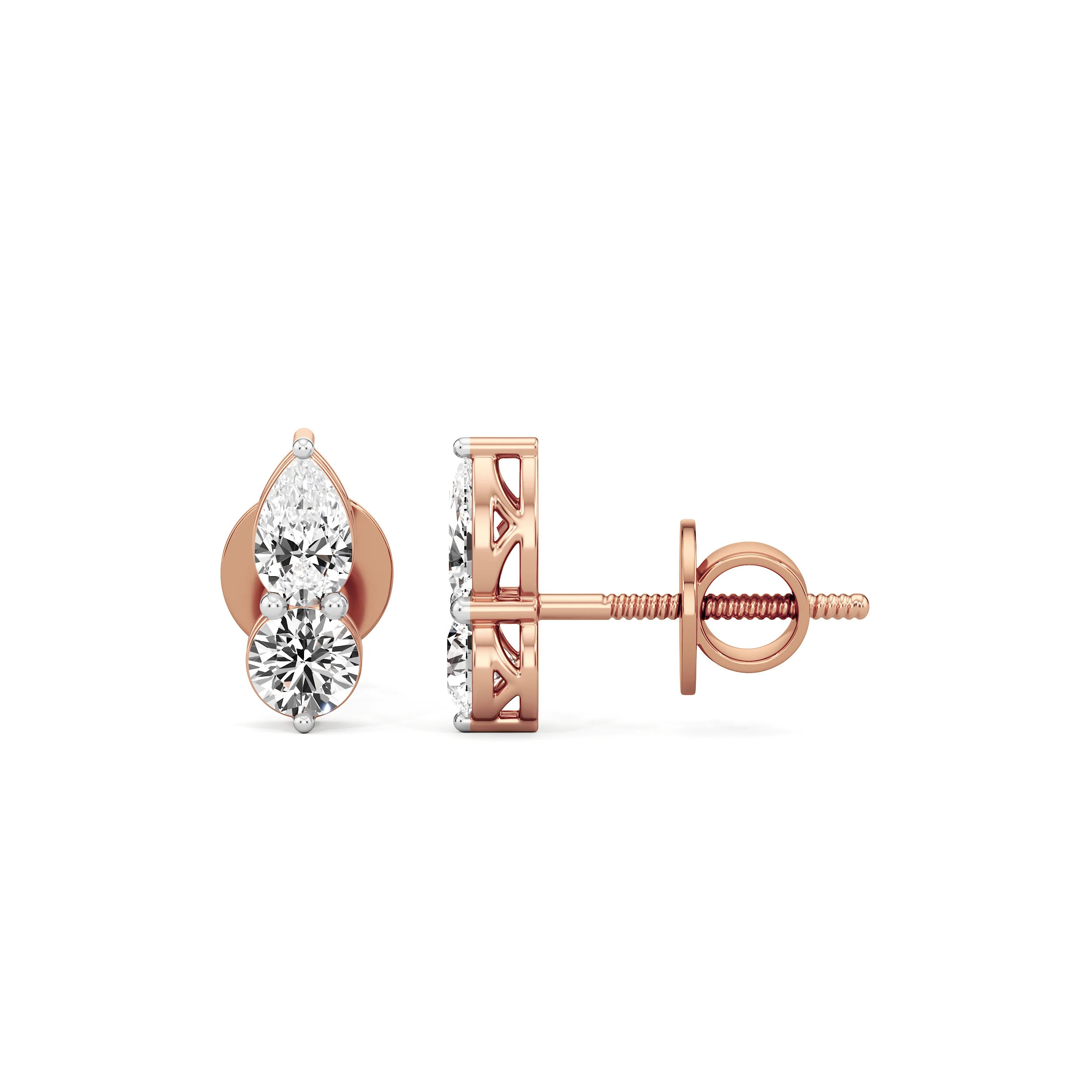 Twinleaf Cluster Studs 6